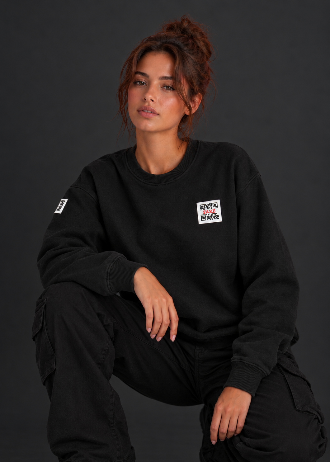 Sweatshirt Statement | Black