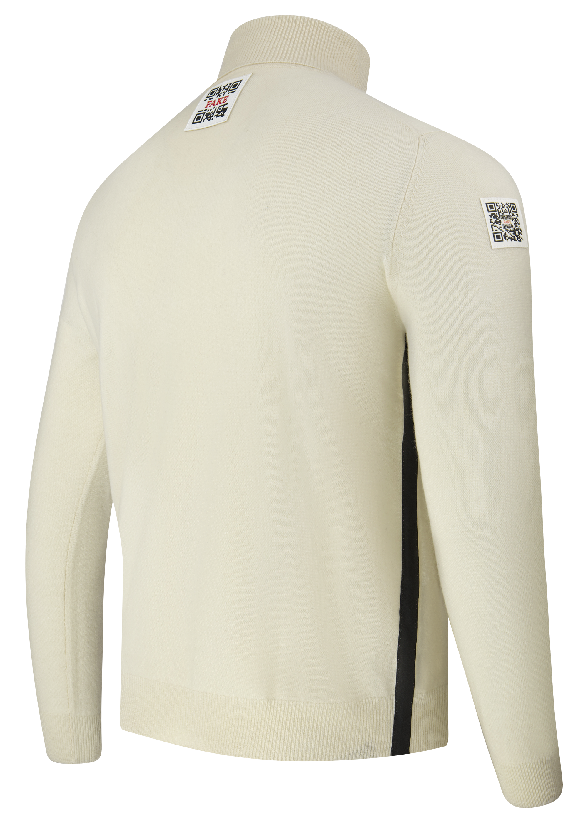 Cashmere-Rollkragenpullover Statement | Creme