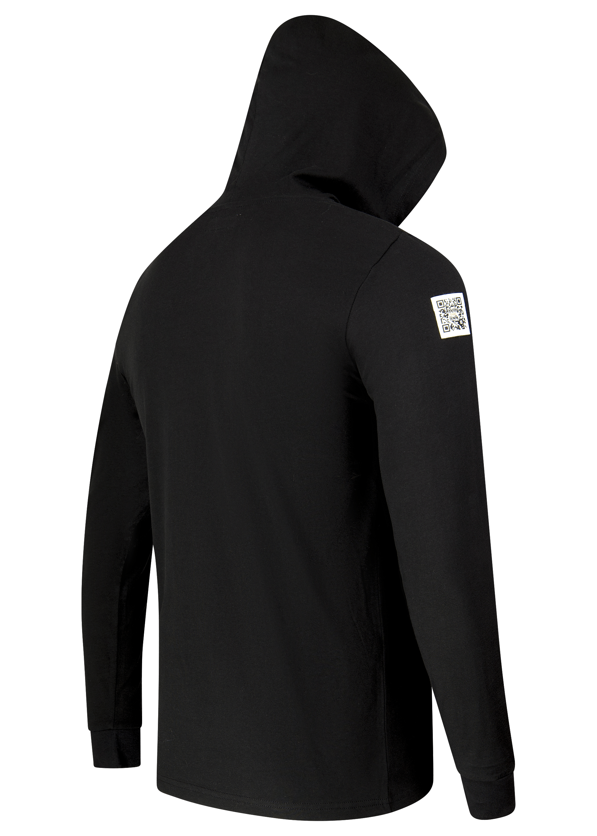 Hoodie Shirt Statement | Schwarz