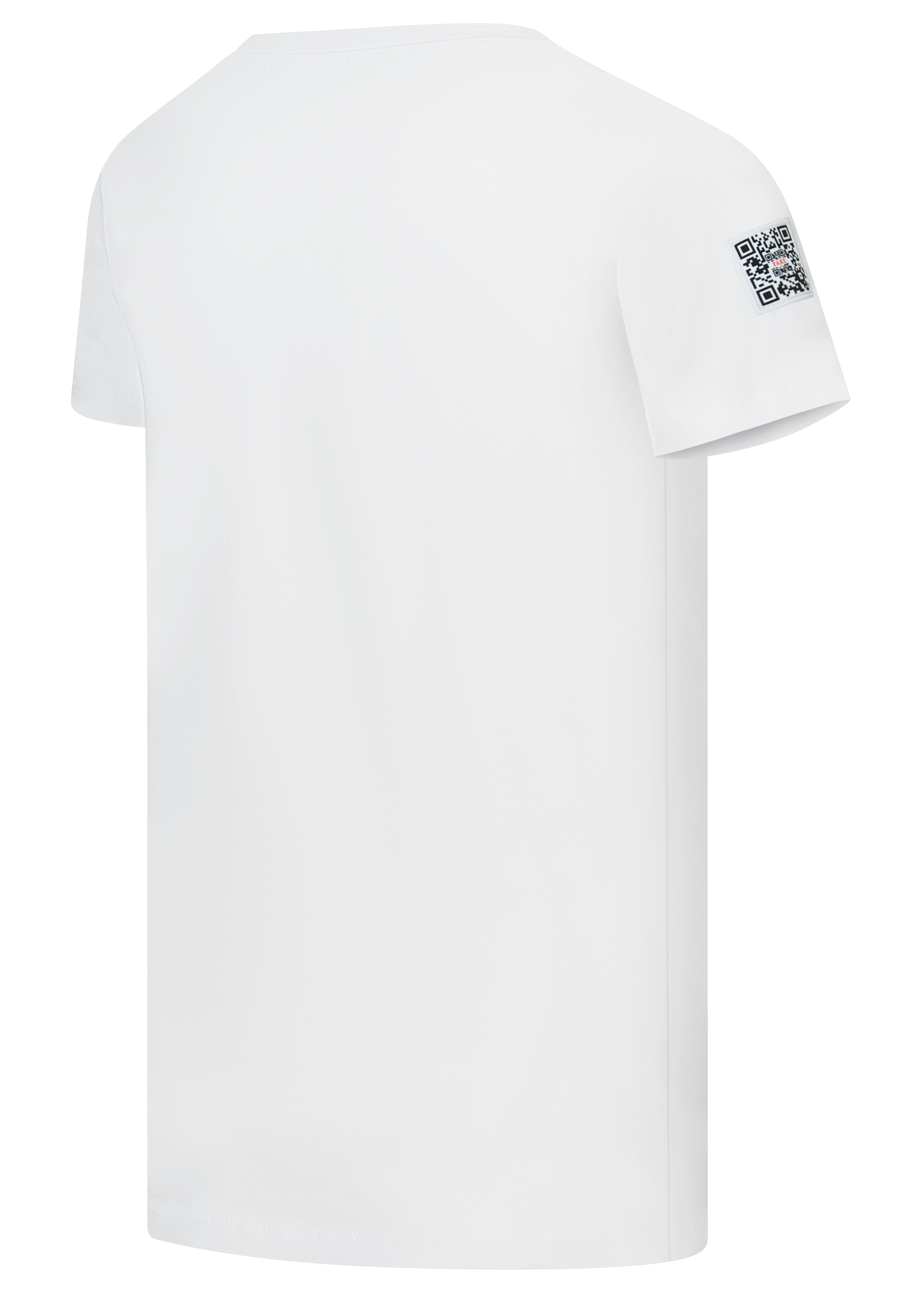 V-Shirt Statement | Weiß