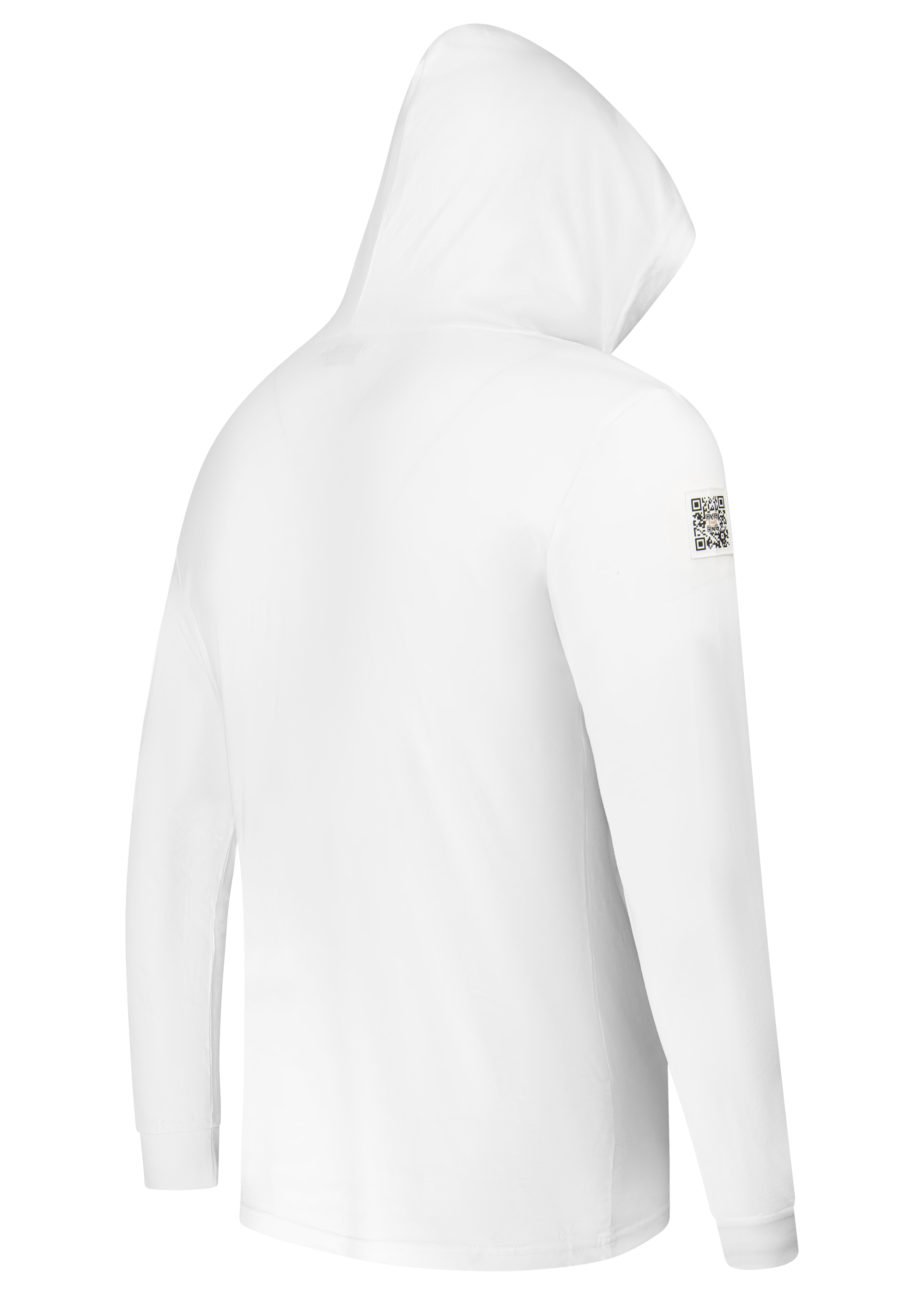 Hoodie Shirt Statement | Weiß