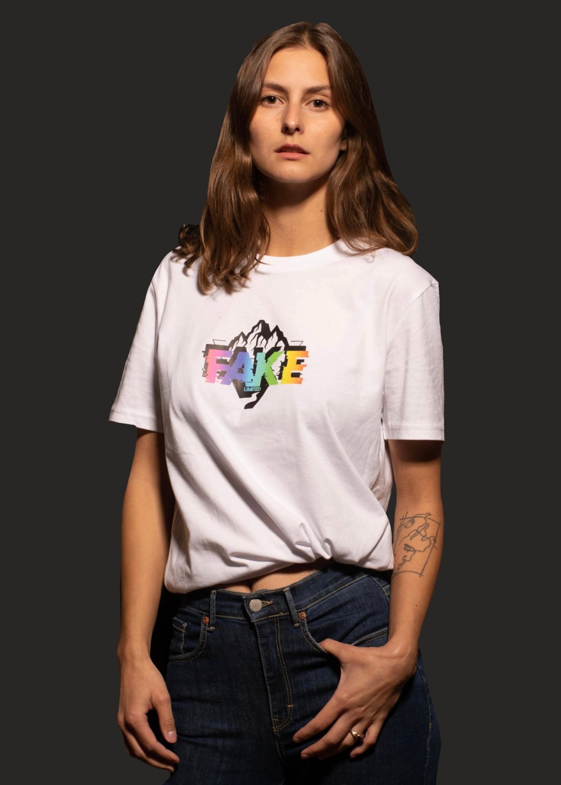 T-Shirt Iced Limited Weiß