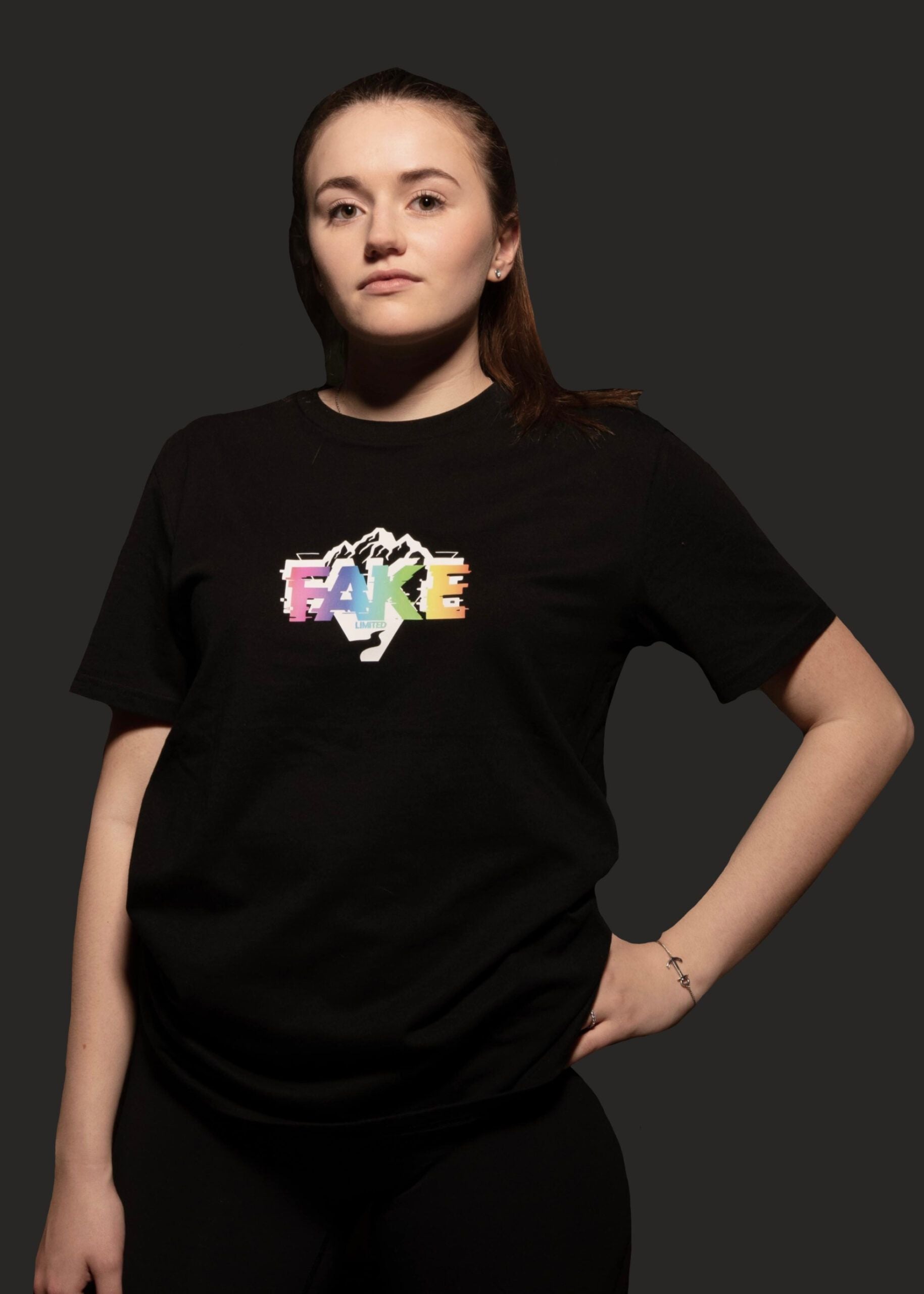 T-Shirt Iced Limited Schwarz