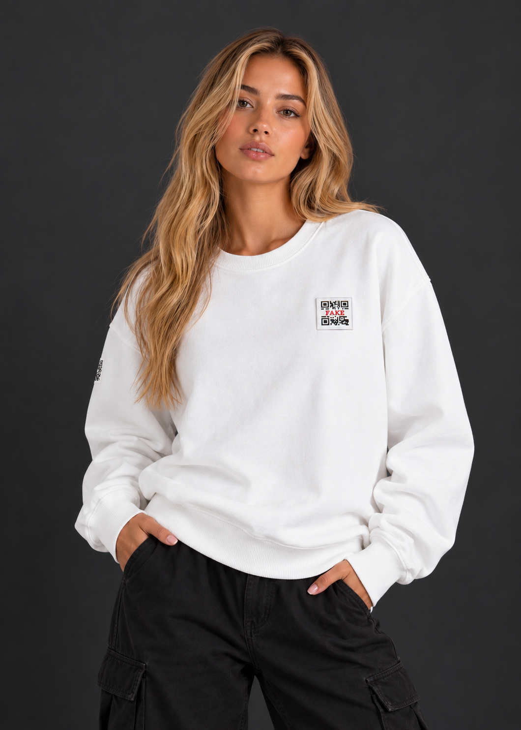 Statement Sweatshirt | White