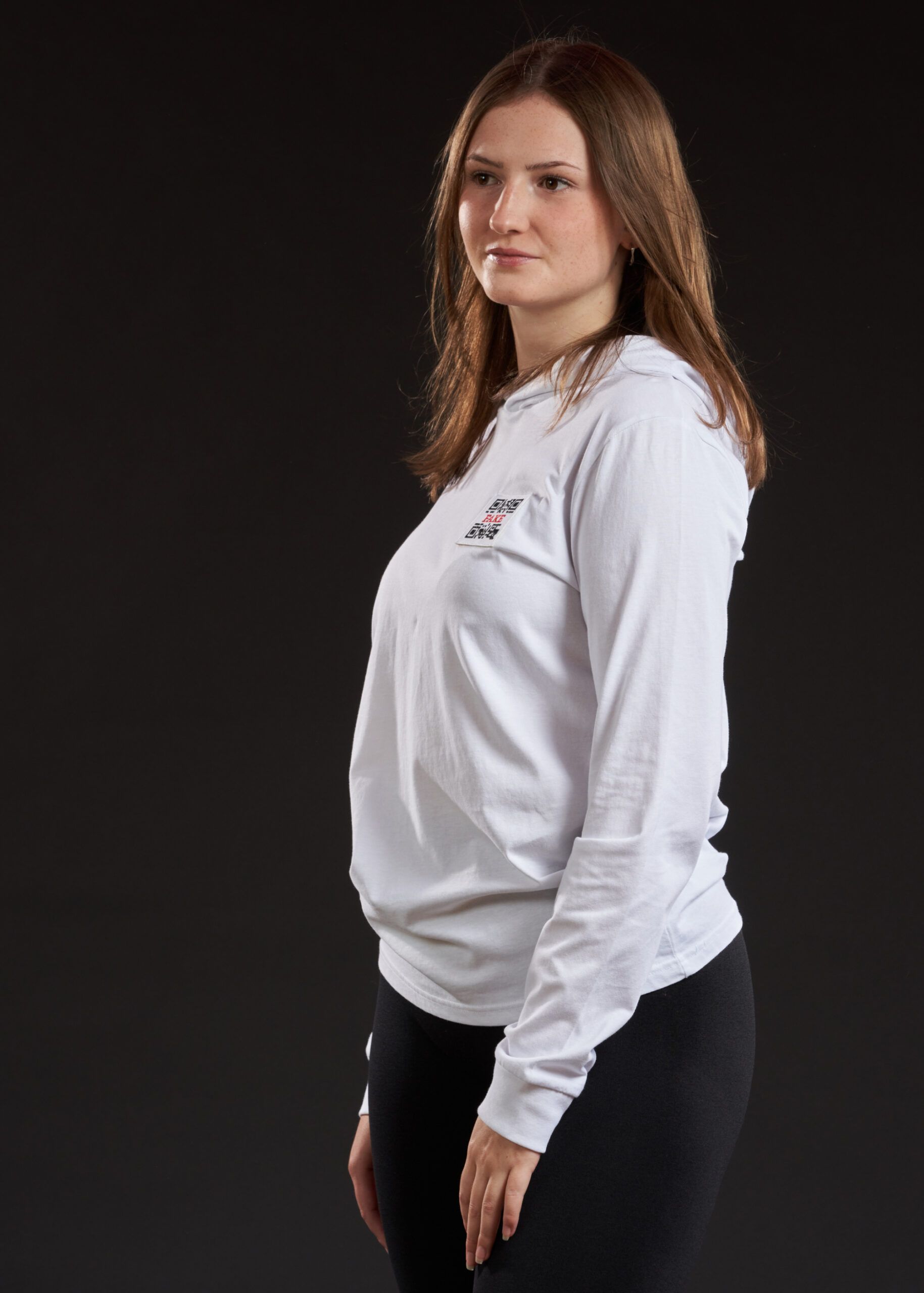 Hoodie Shirt Statement | Weiß