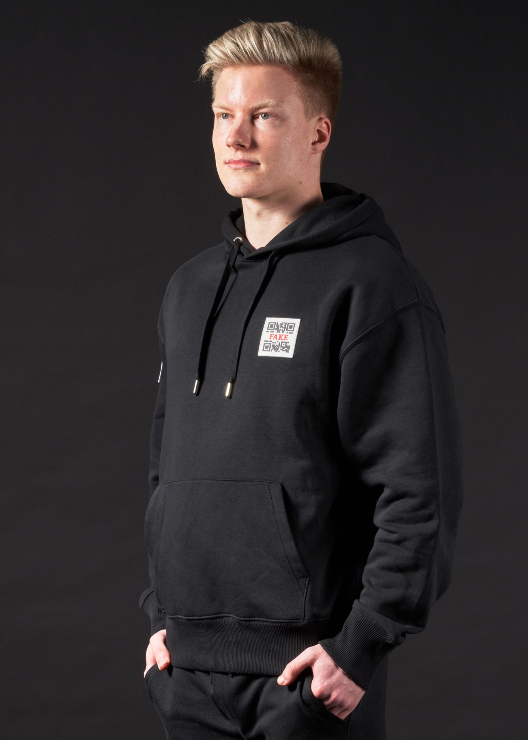 Hoodie Statement | Schwarz