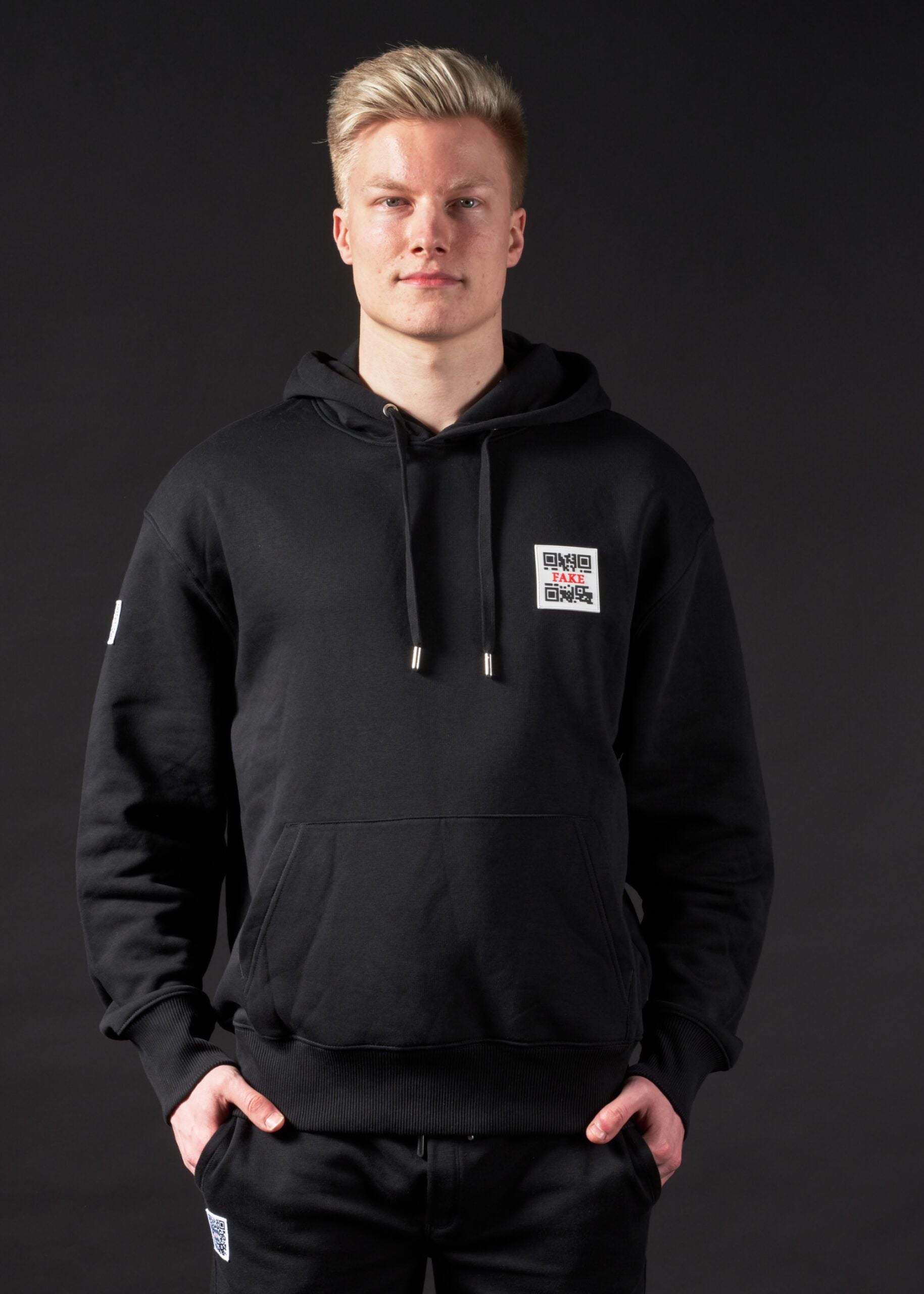 Hoodie Statement | Schwarz