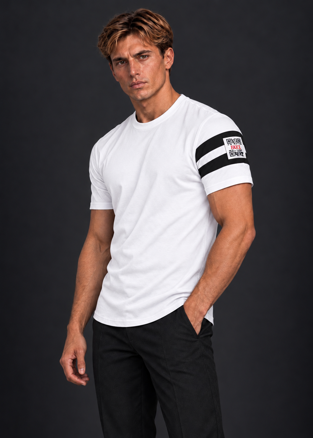 MJ Stripes T-Shirt | White