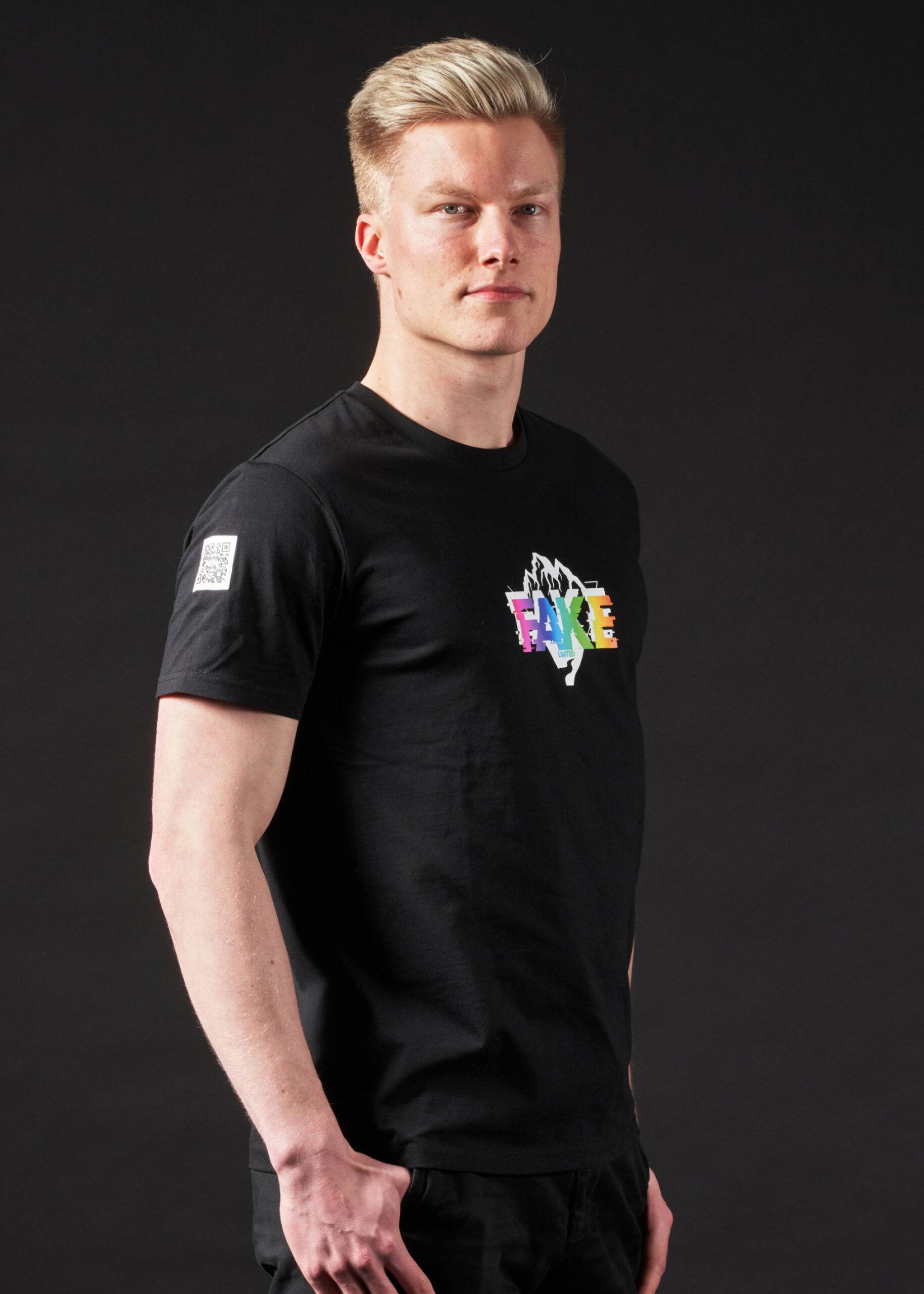 T-Shirt Iced Limited Schwarz