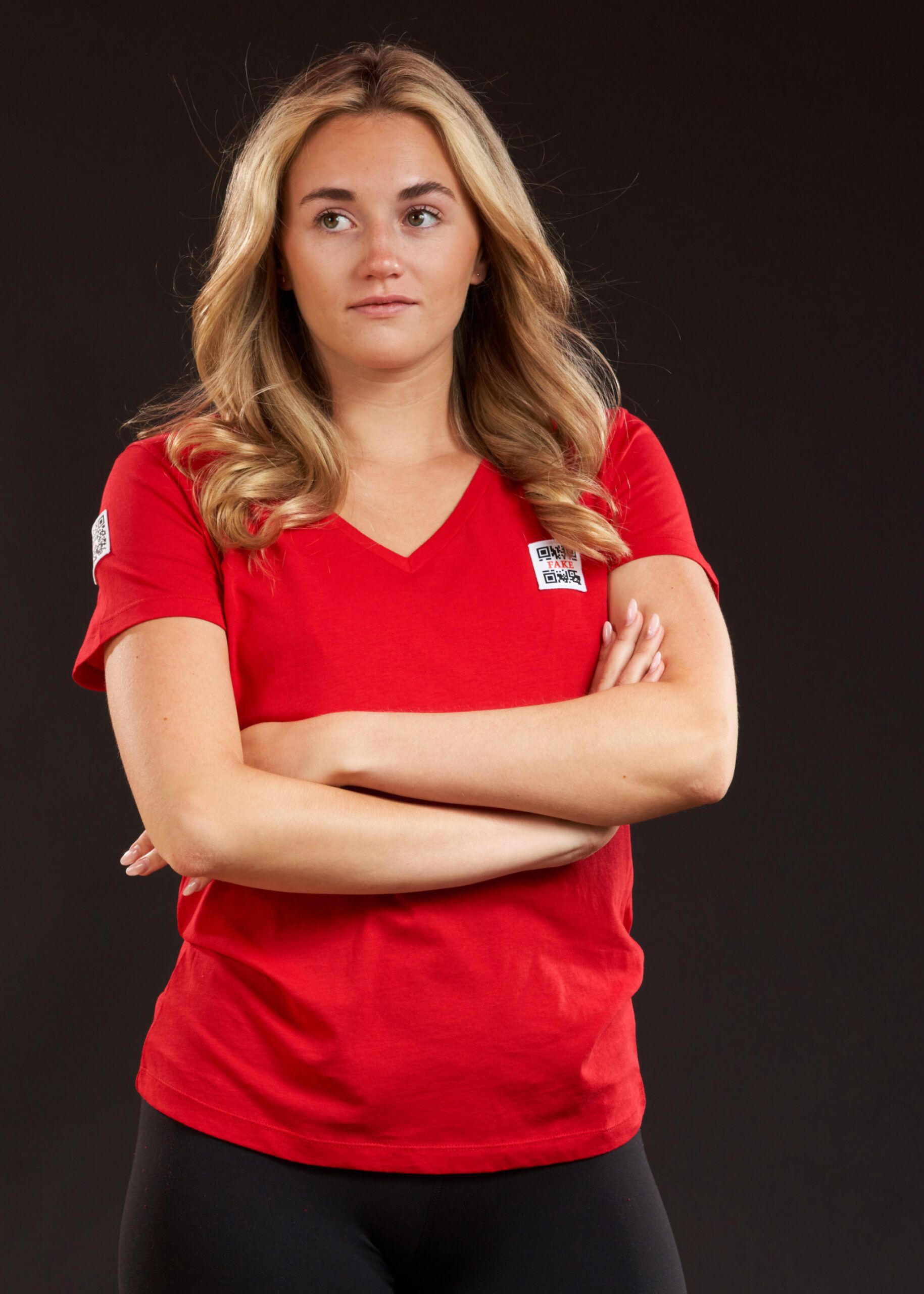 V-Shirt Statement | Rot