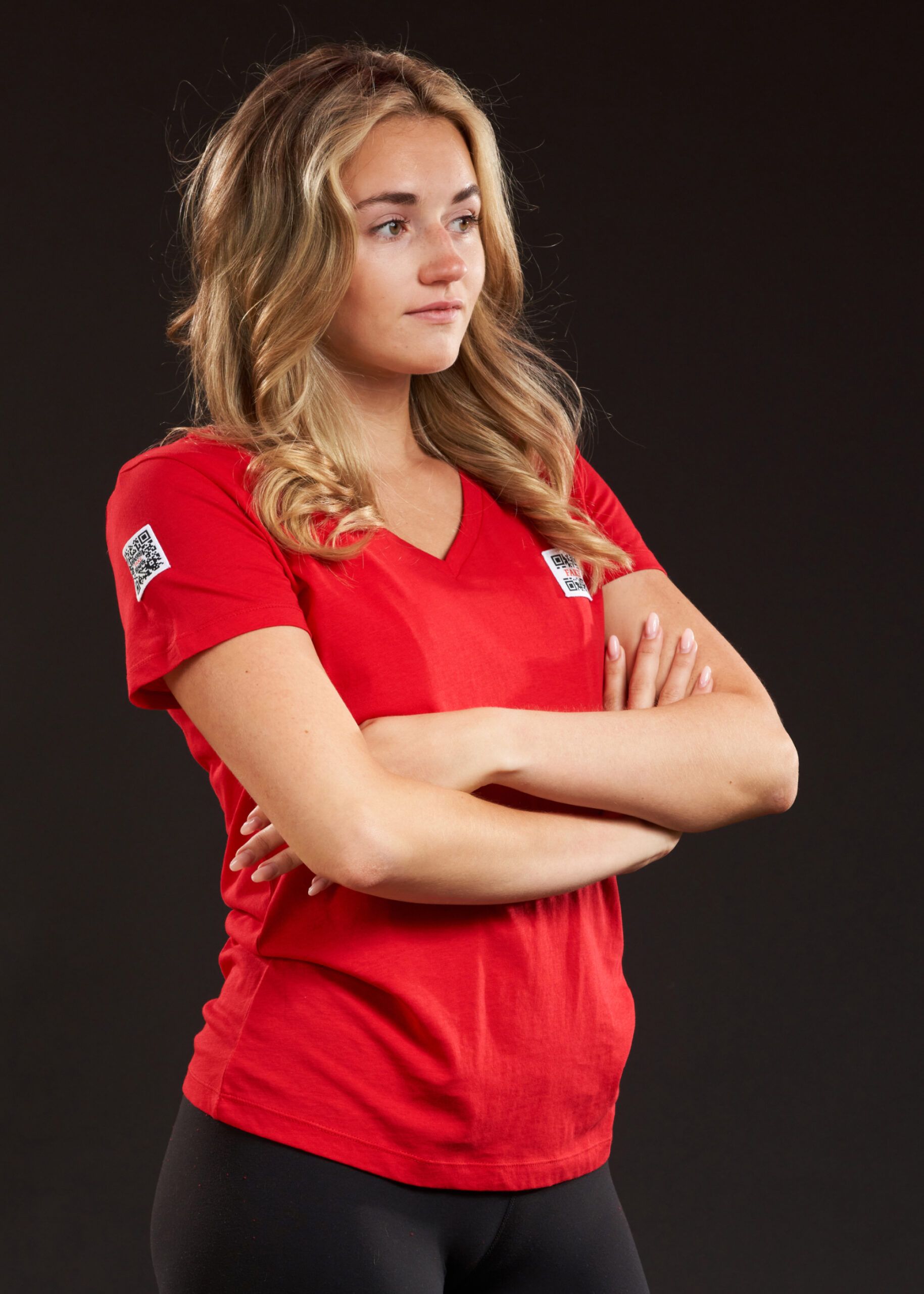 V-Shirt Statement | Rot