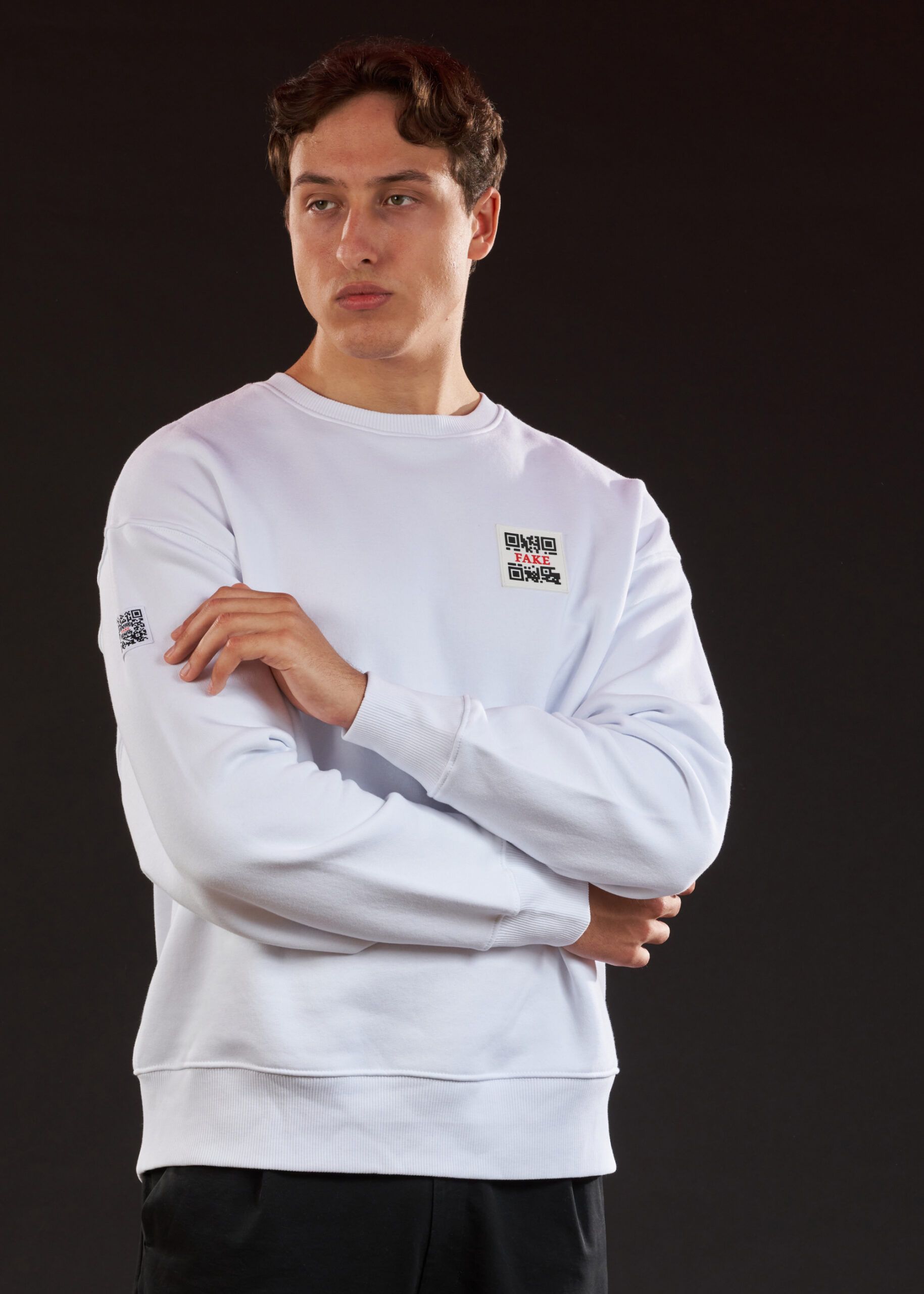 Sweatshirt Statement | Weiß