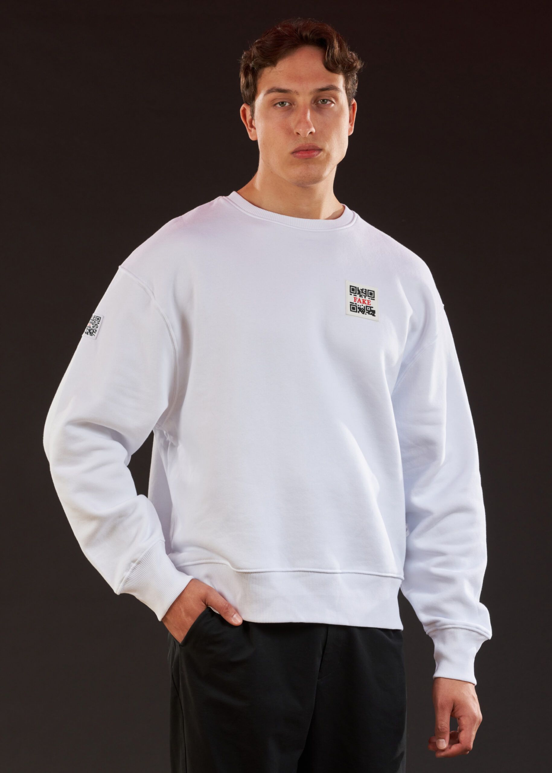 Sweatshirt Statement | Weiß