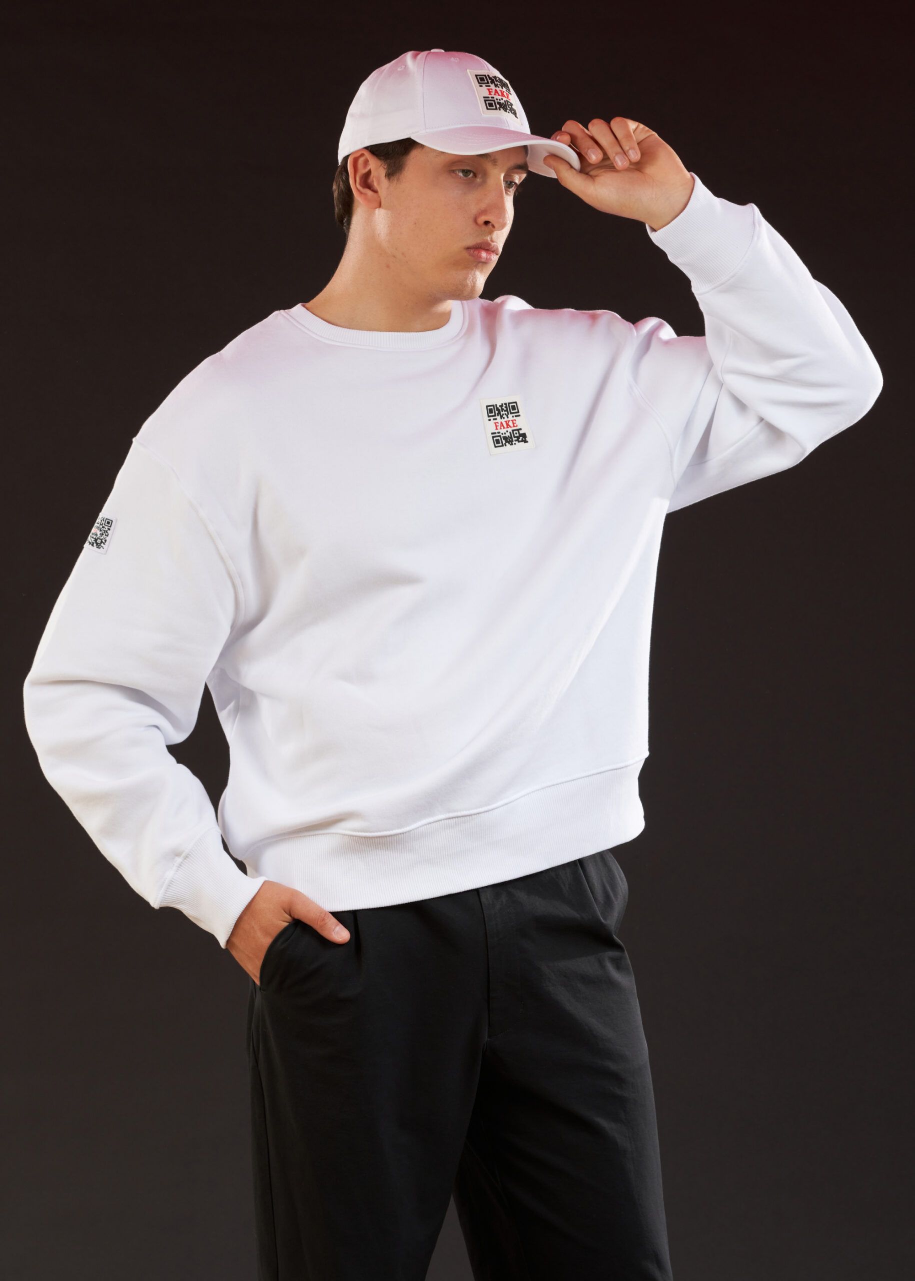 Sweatshirt Statement | Weiß