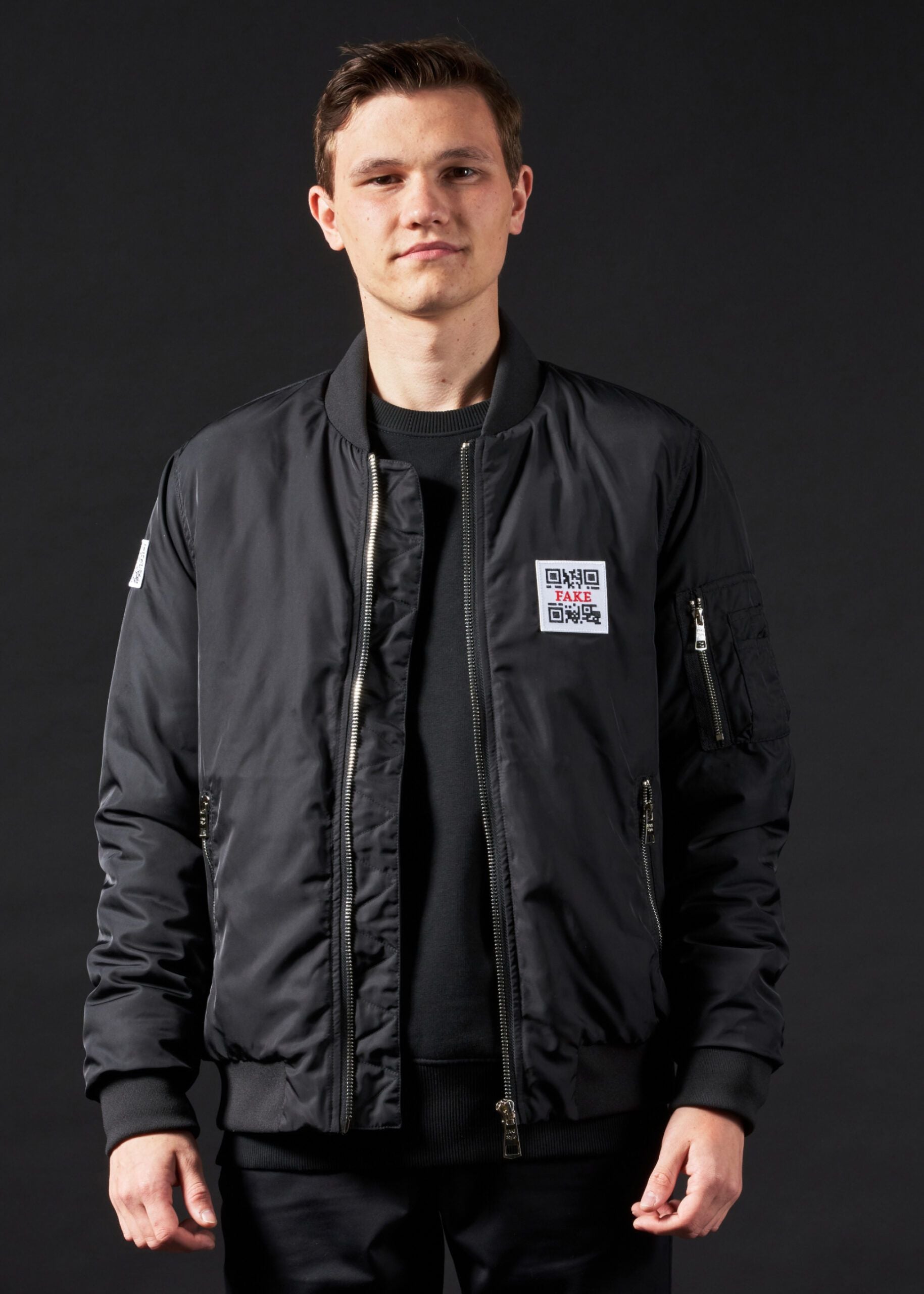 Bomber-Jacke Statement | Schwarz