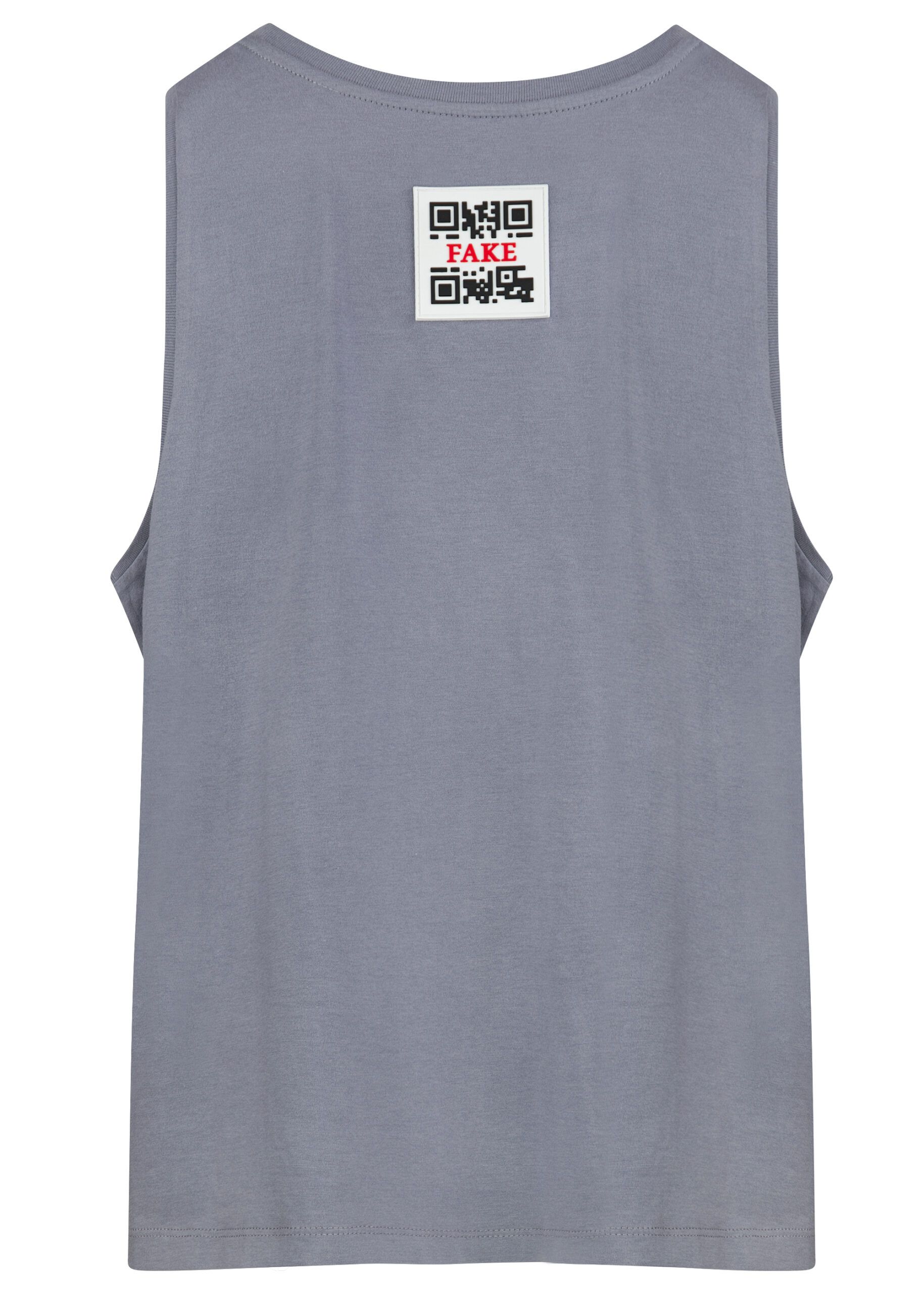 Tank Top Blue Lava Grau