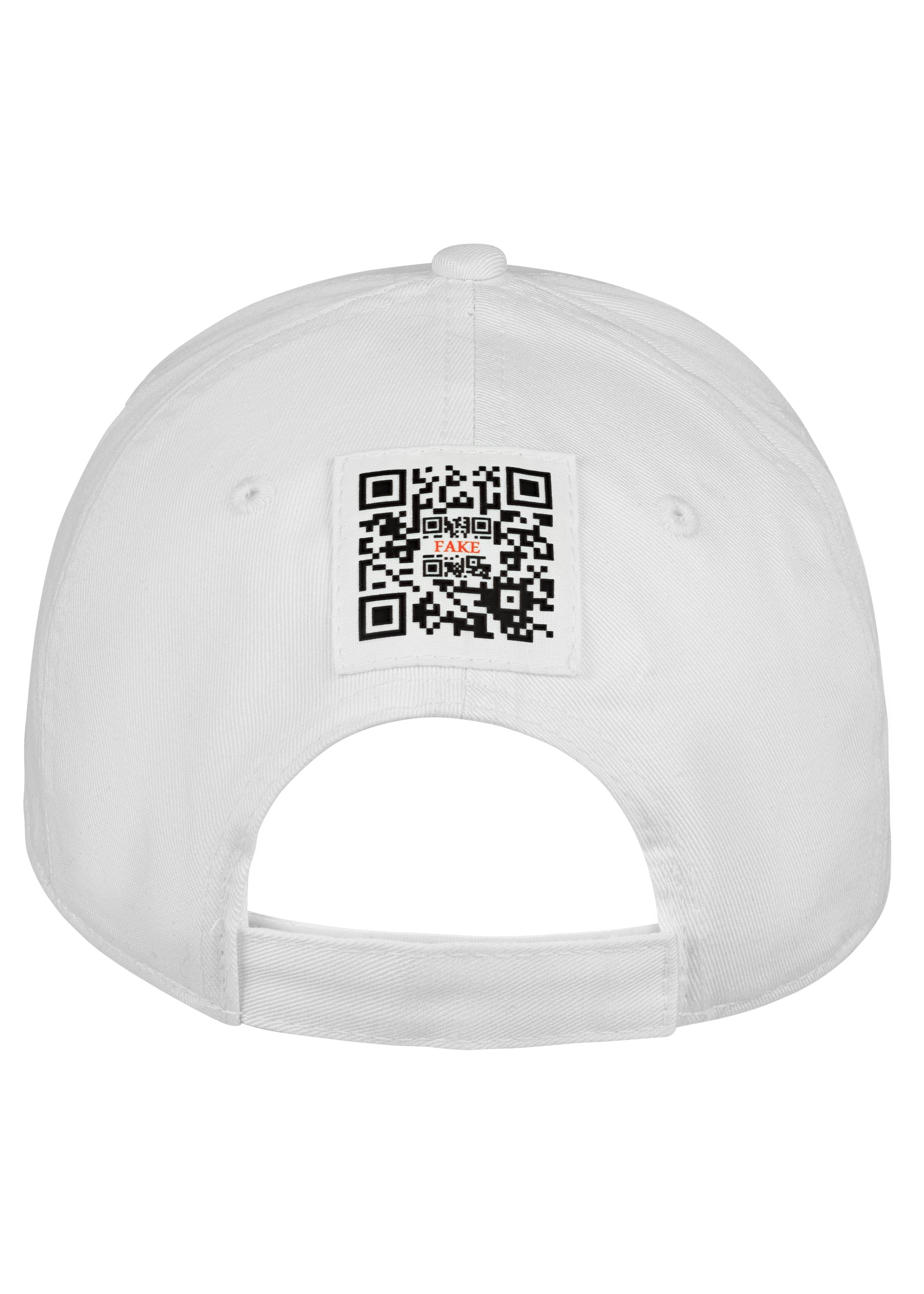 Baseball-Cap Mit Logo Modische Baseballkappe Weiß