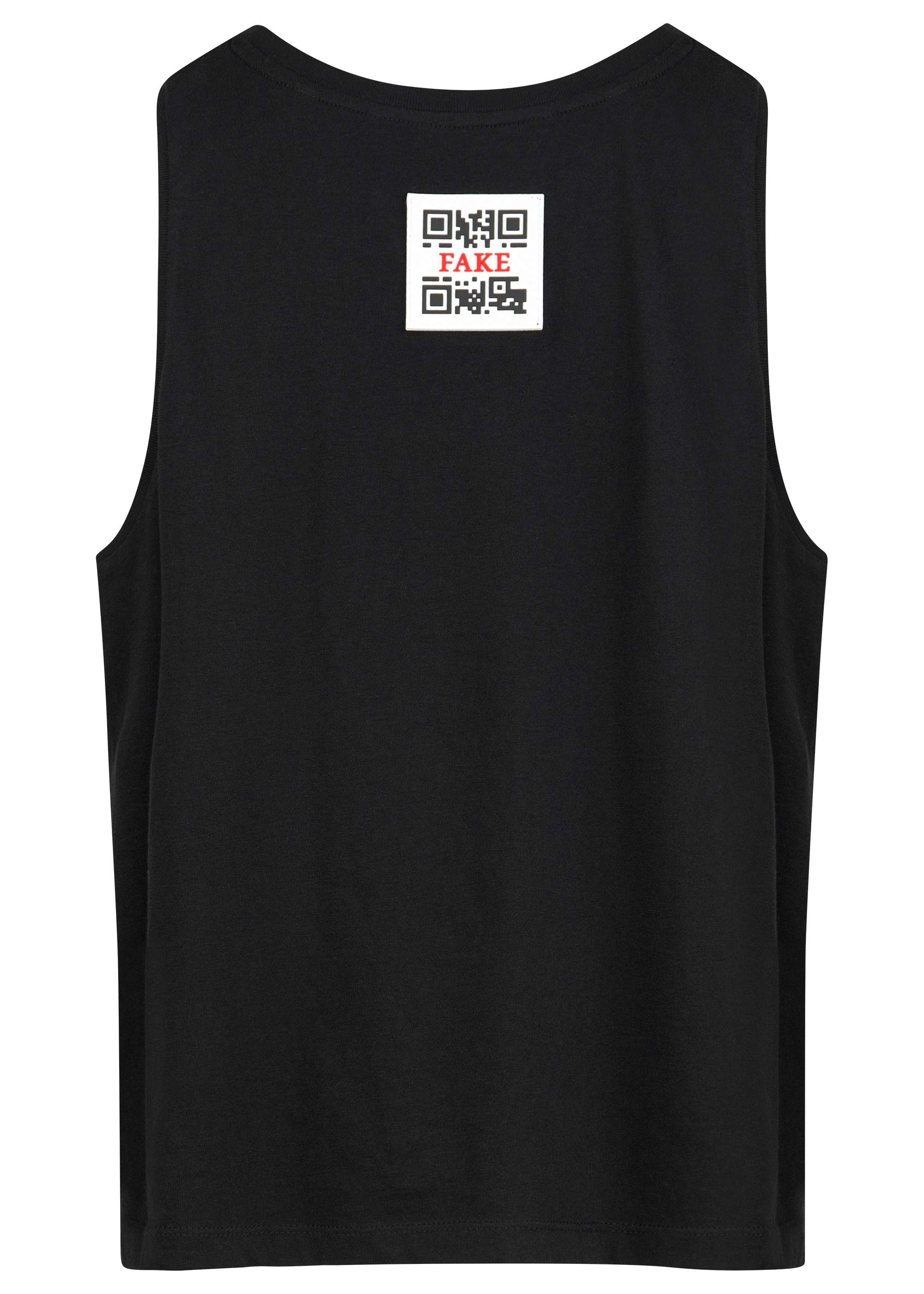 Tank Top Pink Lava Schwarz