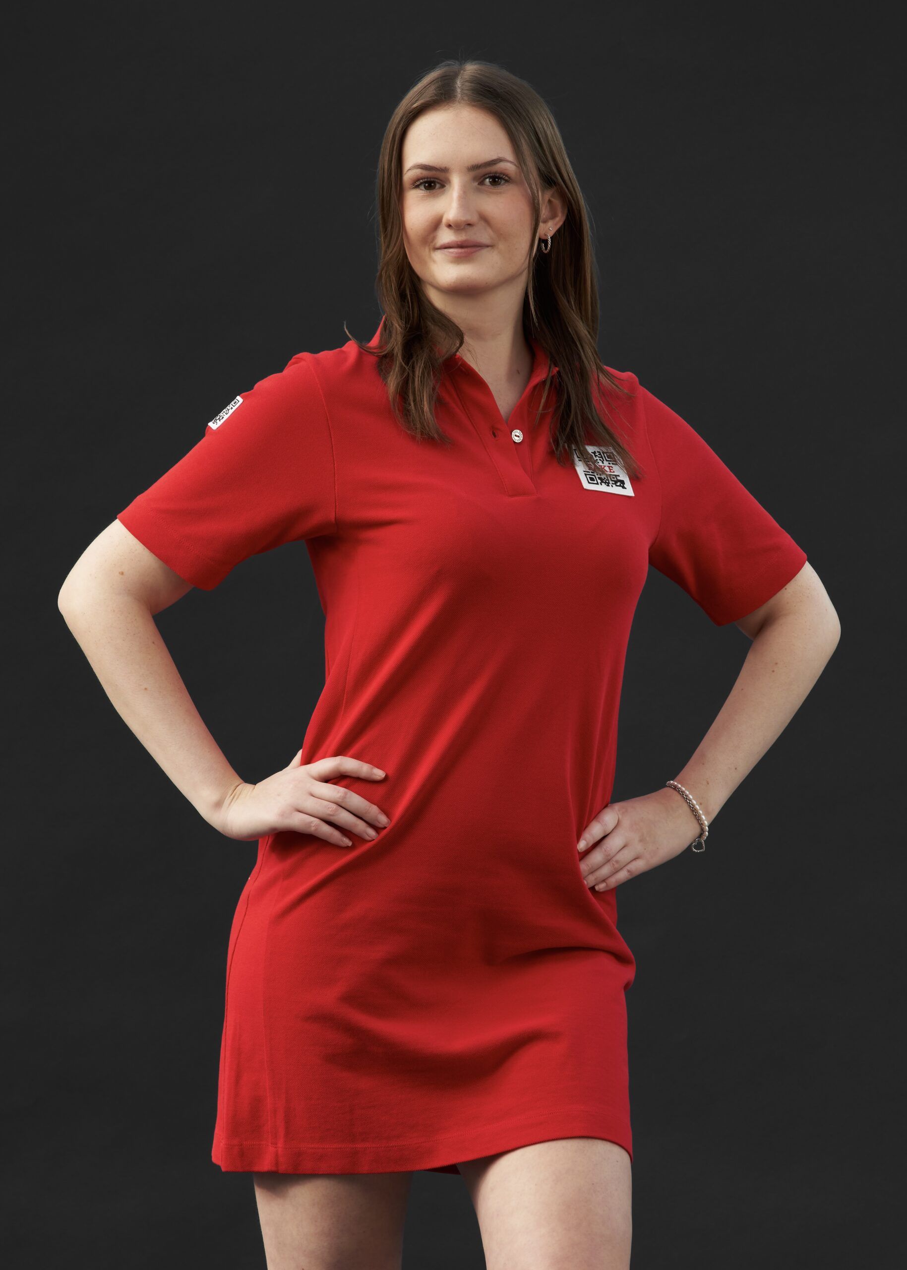 Polo Kleid Statement | Rot