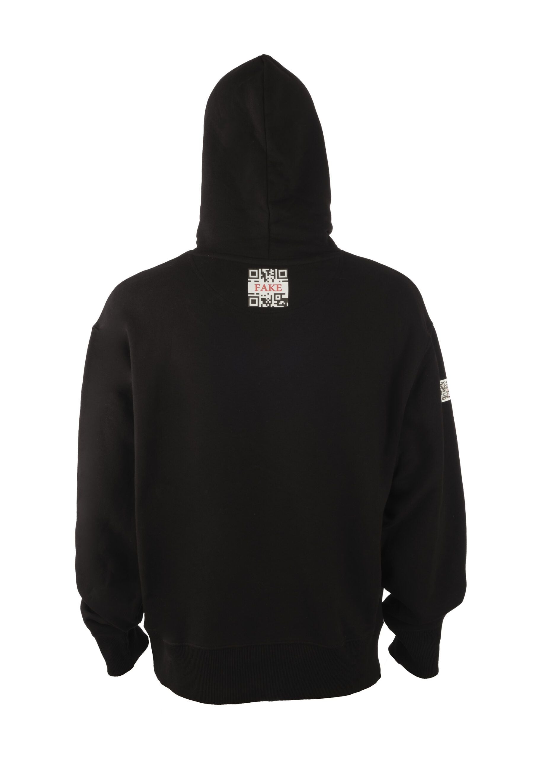 Hoodie Pink Lava Schwarz