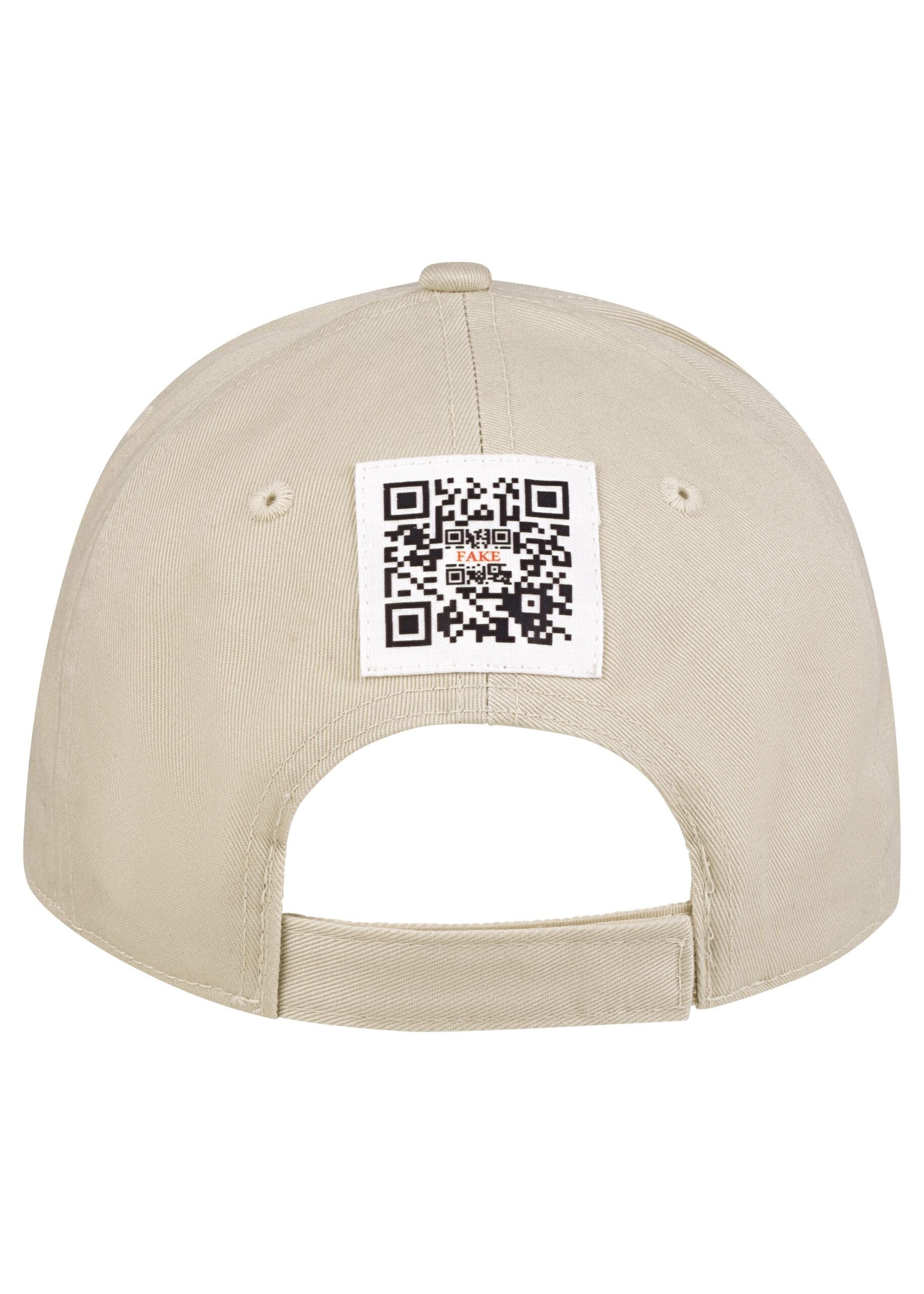 Baseball-Cap Mit Logo Modische Baseballkappe Beige
