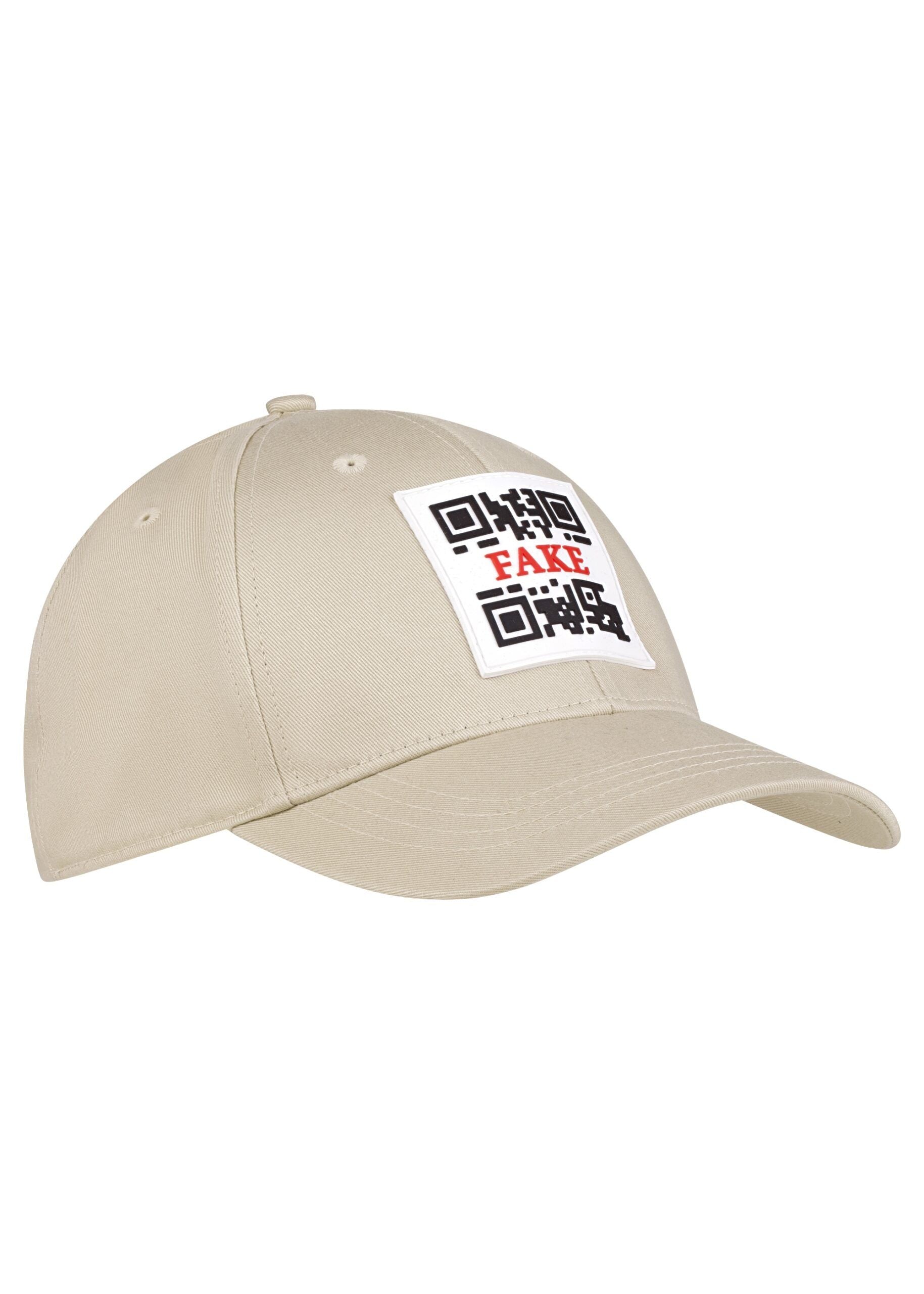 Baseball-Cap Mit Logo Modische Baseballkappe Beige