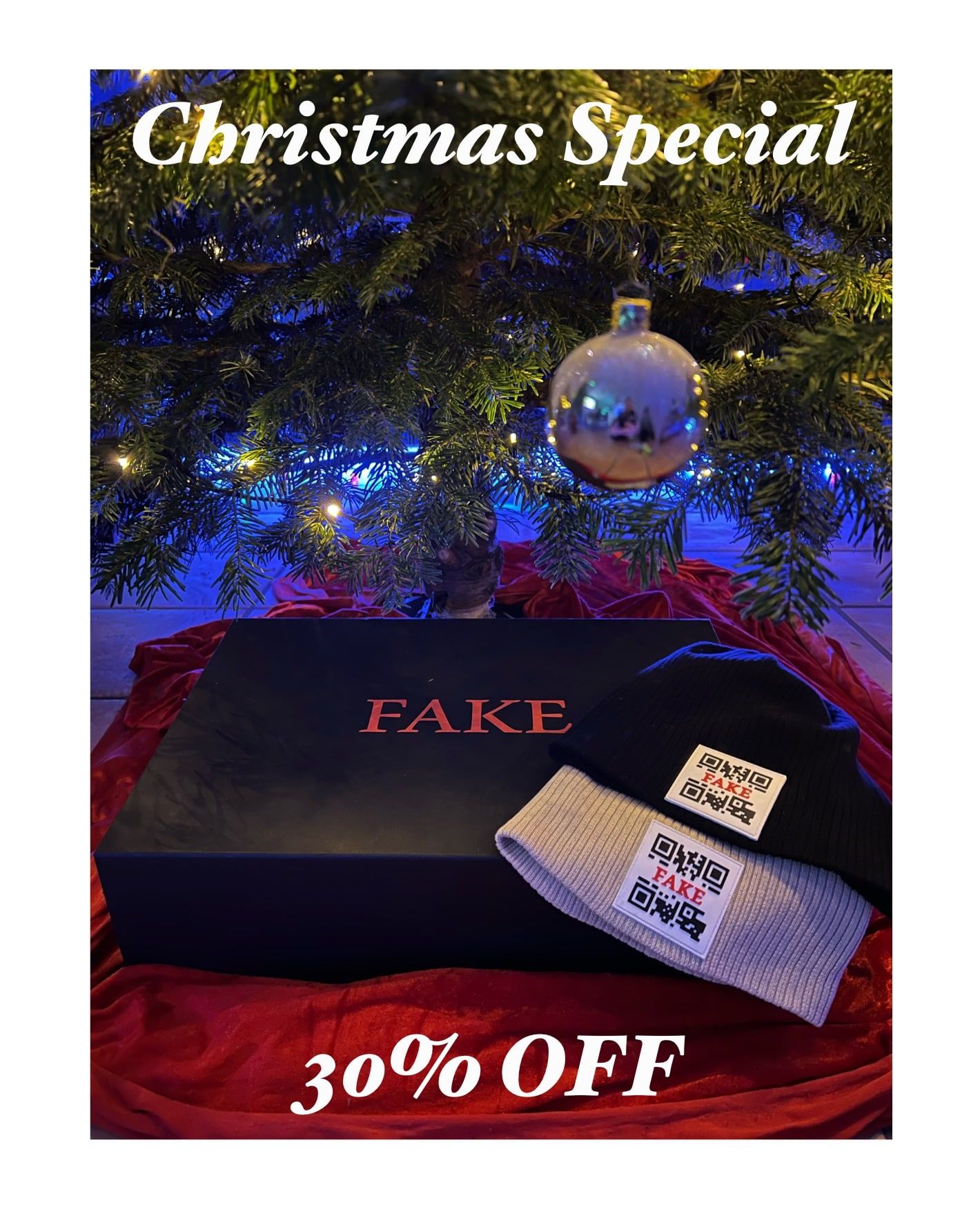 Christmas special! Code: „XMAS-FAKE“