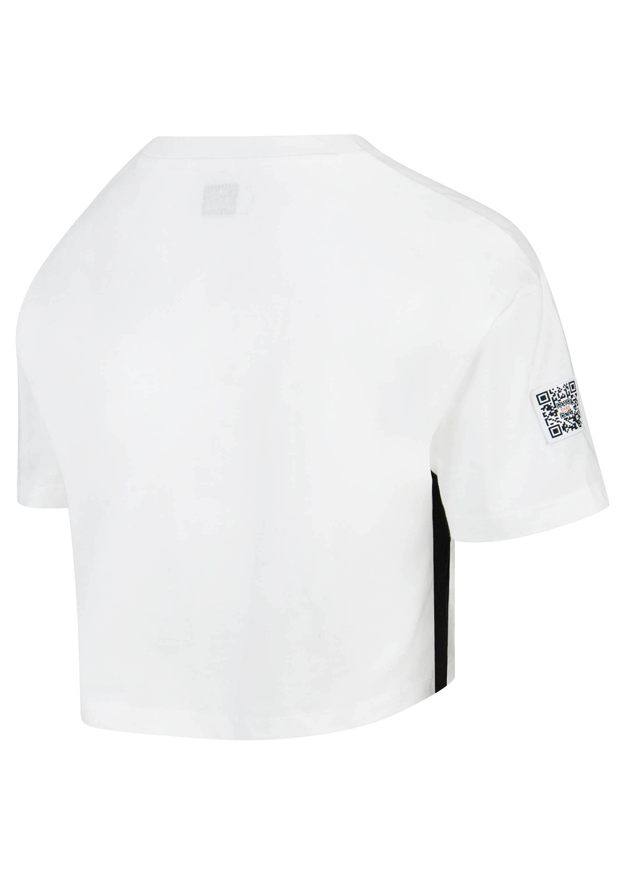 Cropped Shirt Statement | Weiß