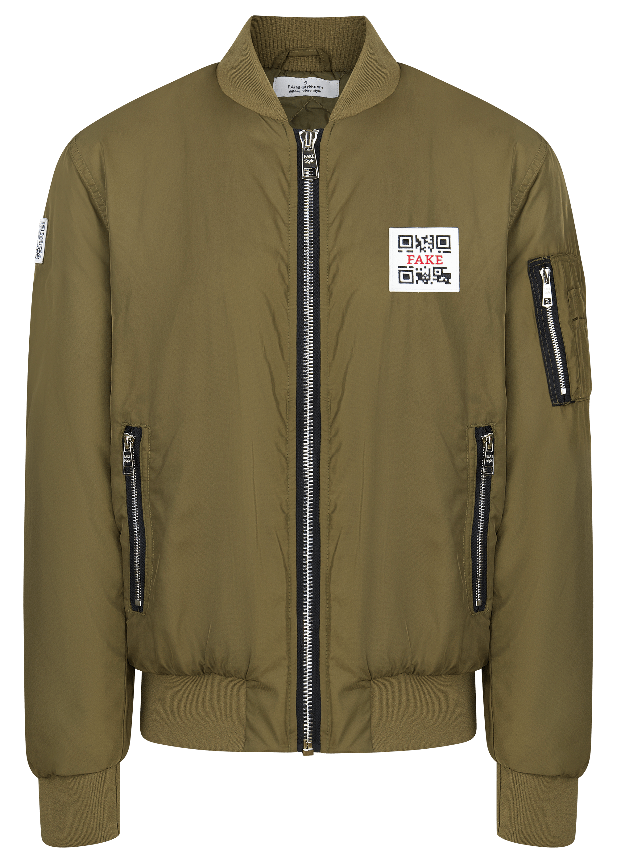 Bomber-Jacke Statement | Khaki