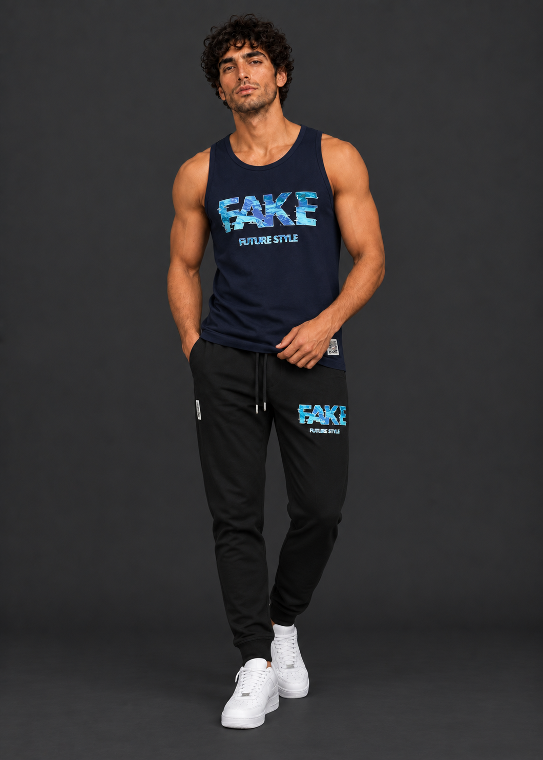Blue Lava Black Jogging Pants