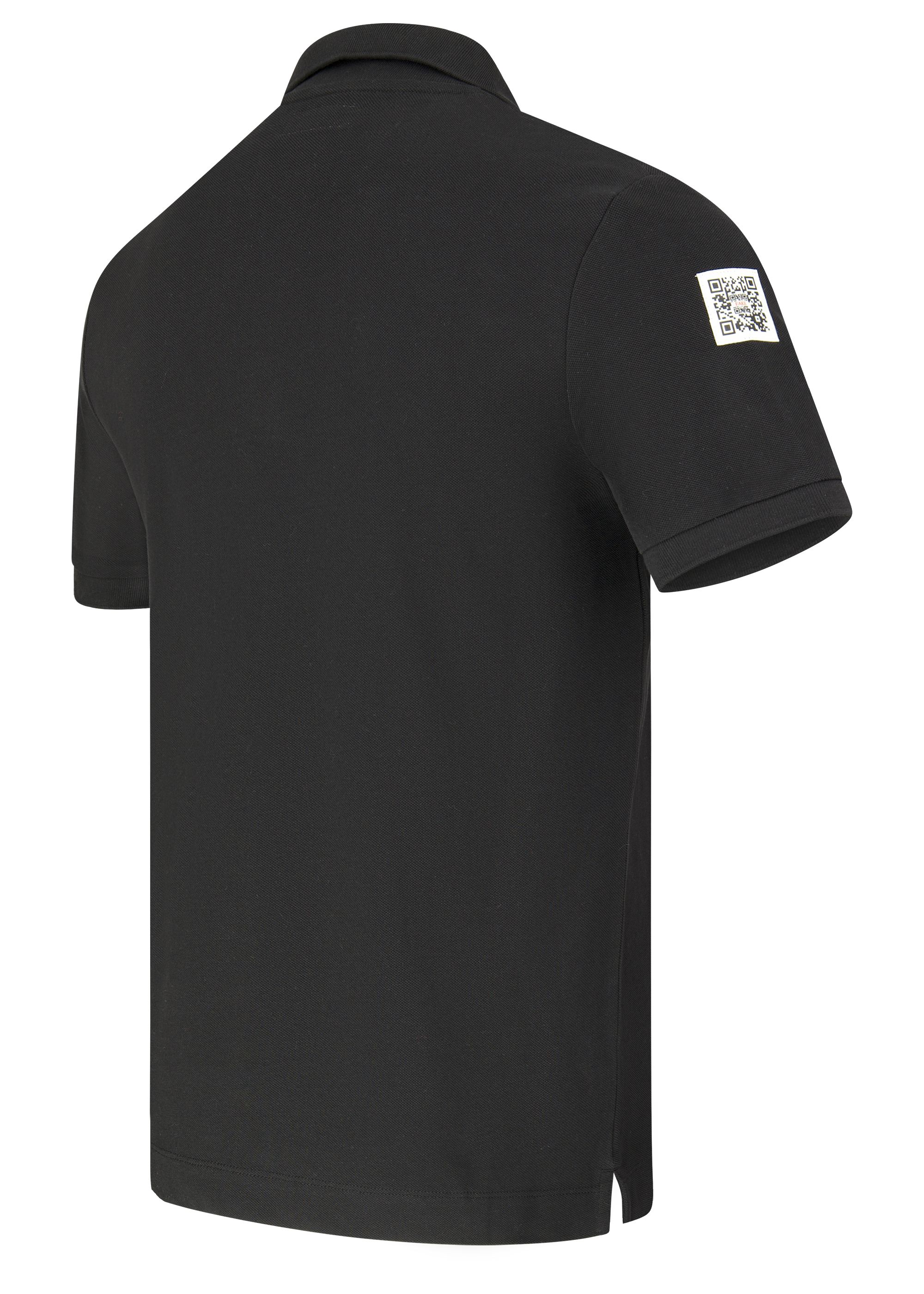 Polo-Shirt Statement | Schwarz