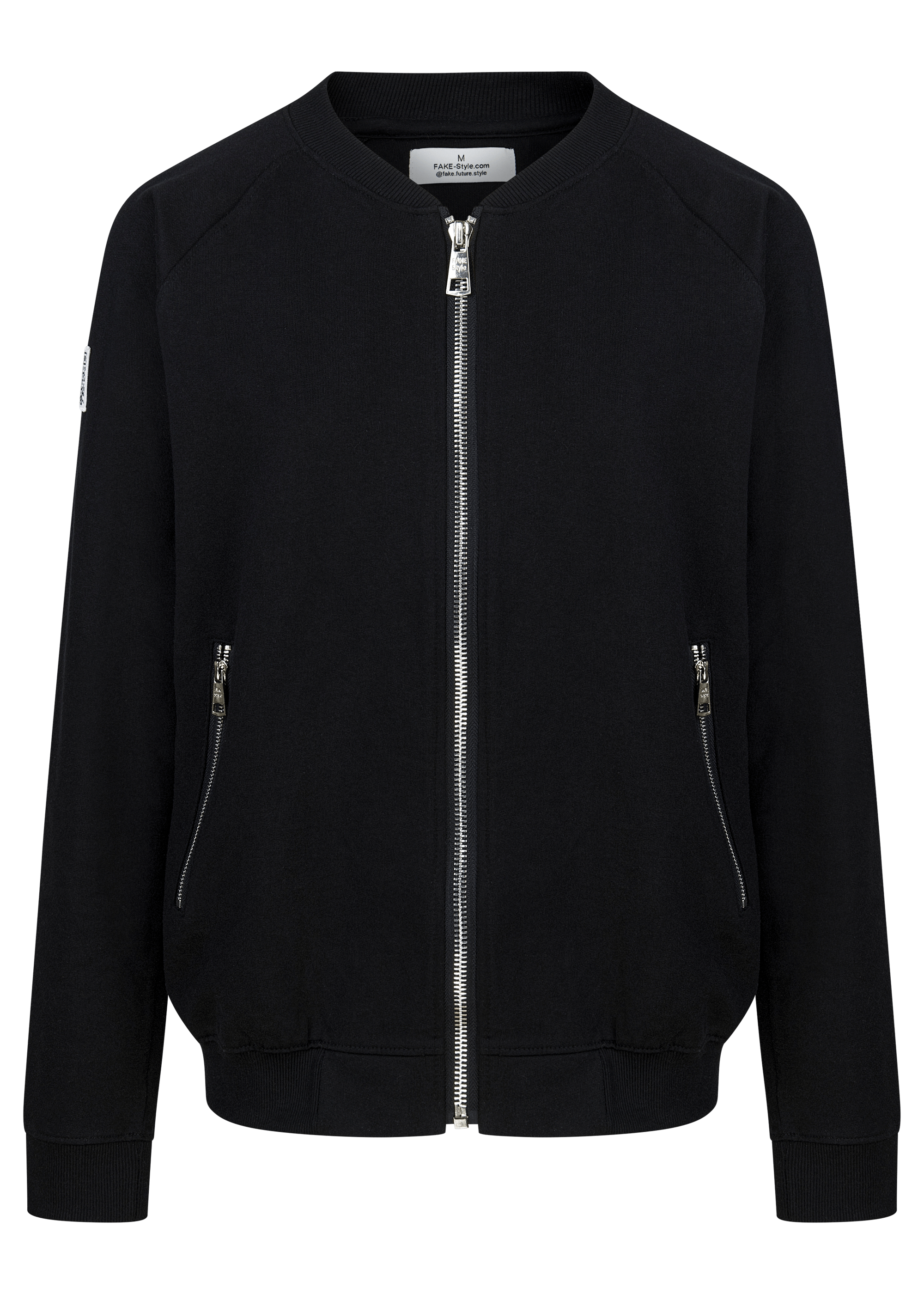 Sweat-Jacke Statement | Schwarz
