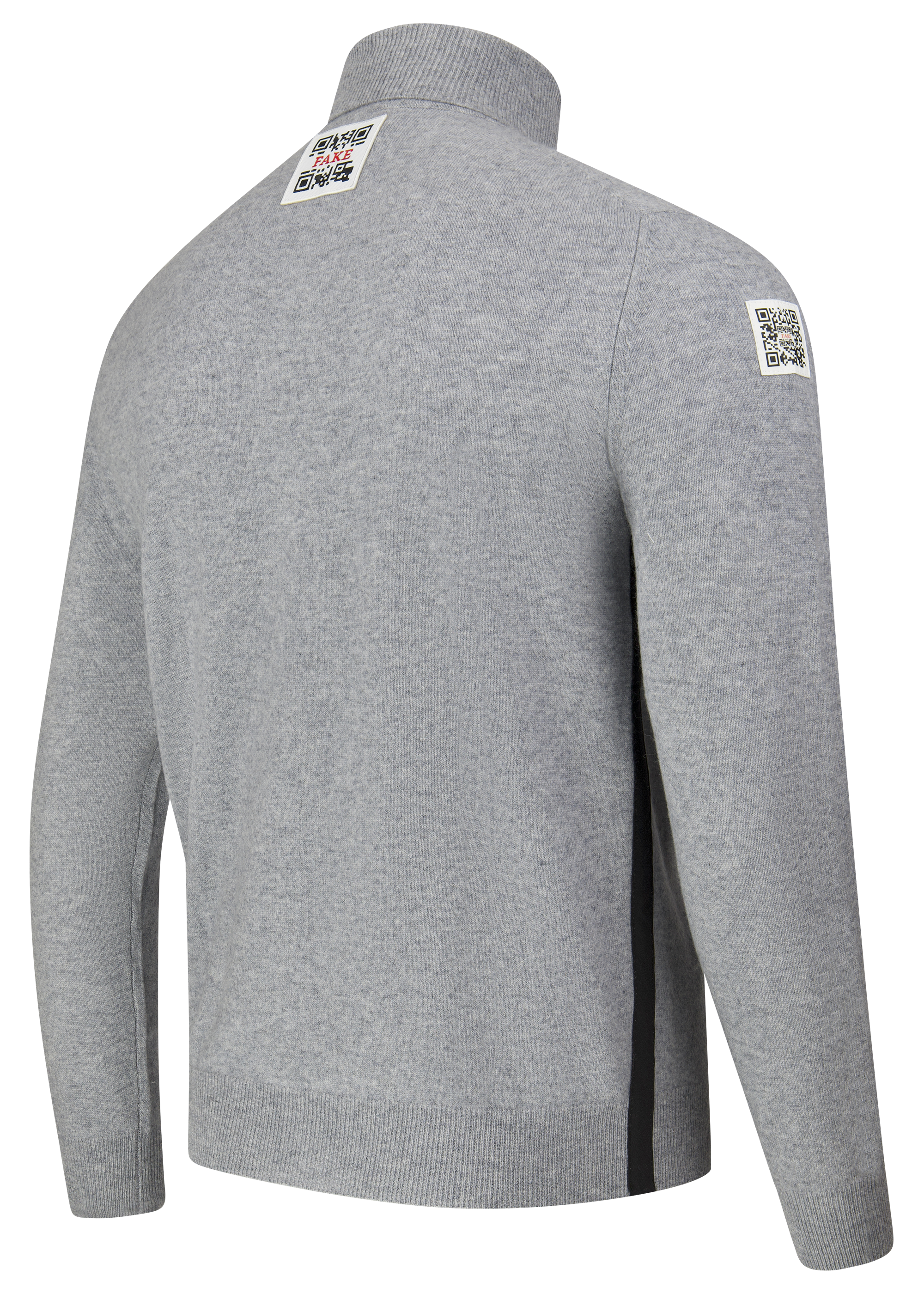 Cashmere-Rollkragenpullover Statement | Grau