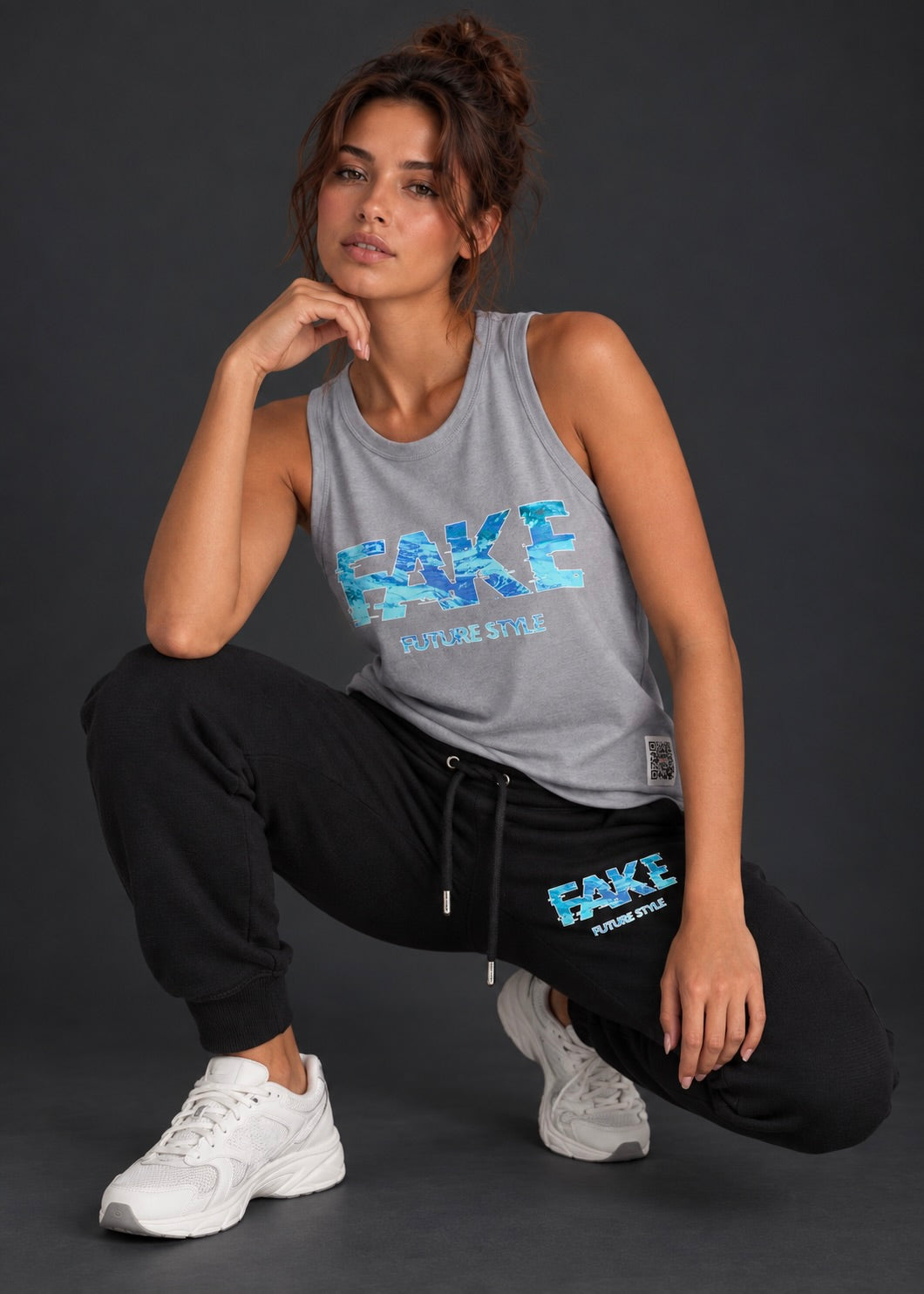 Jogginghose Blue Lava Schwarz
