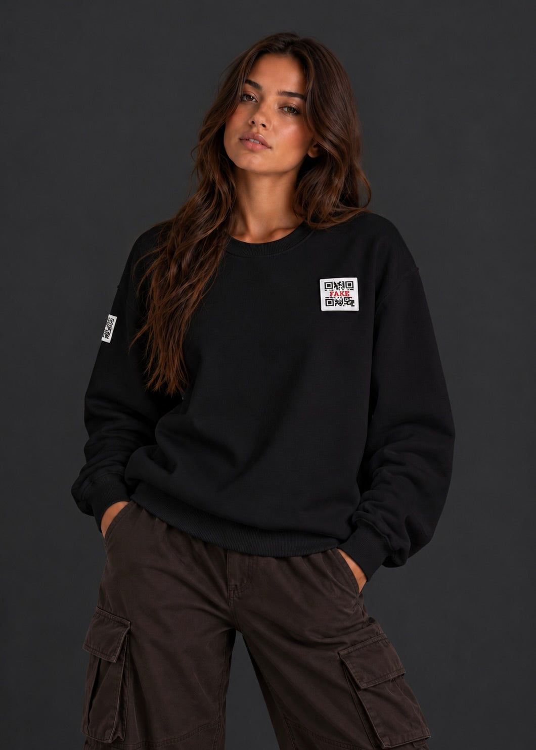 Sweatshirt Statement | Black