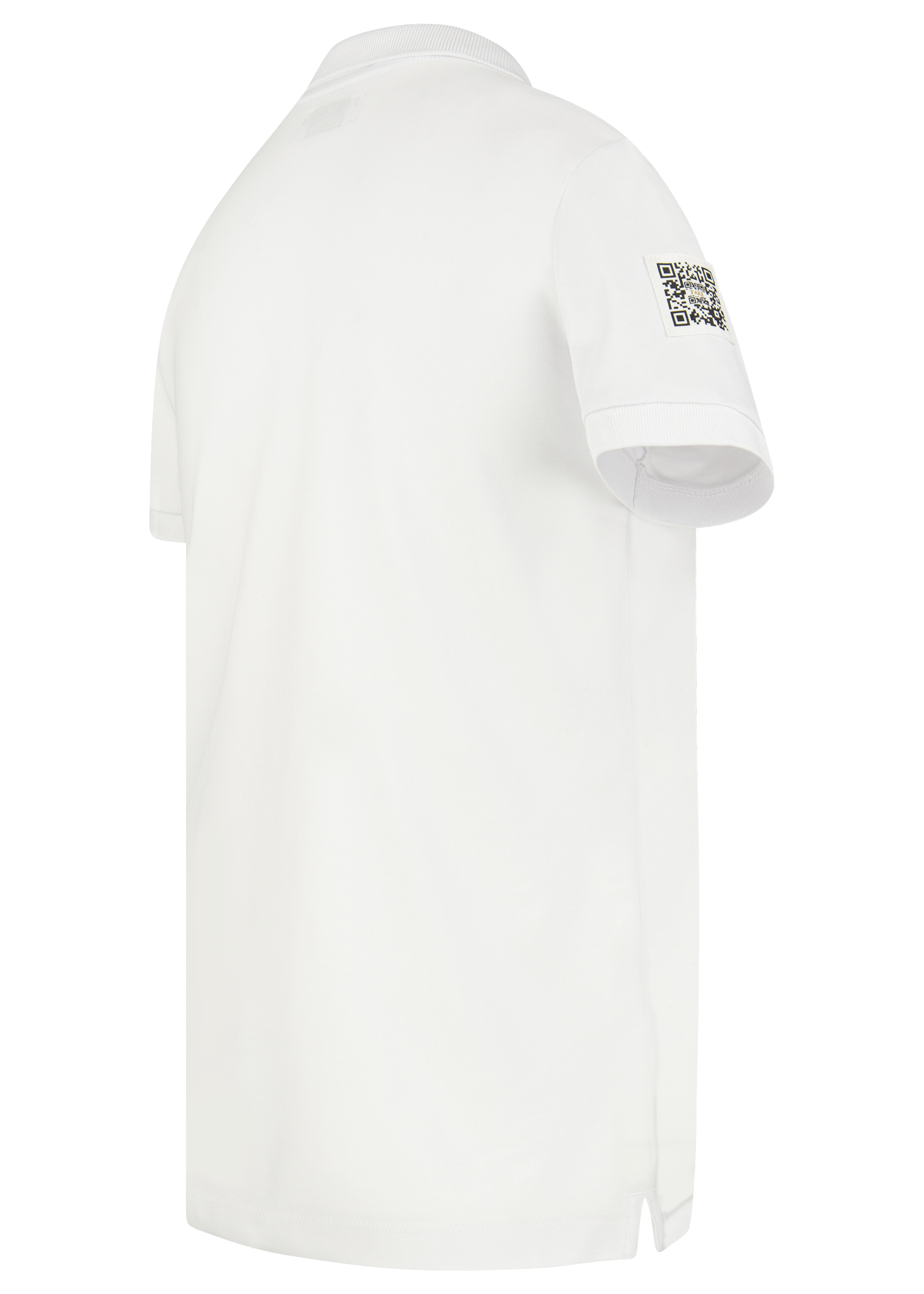 Poloshirt Statement | Weiß