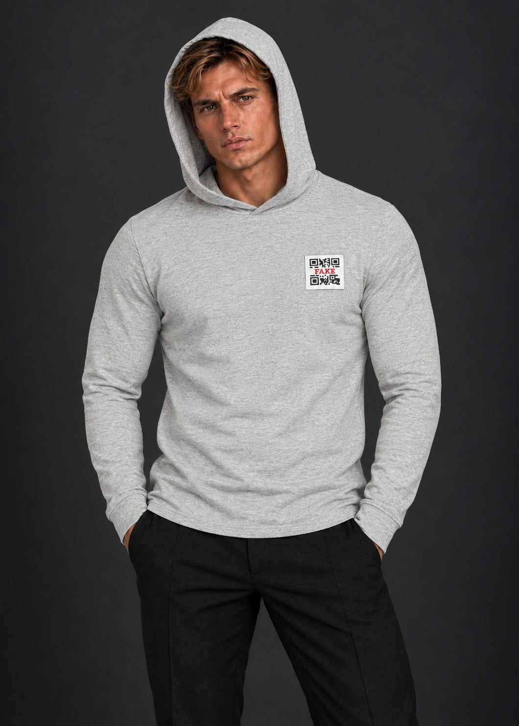 Hoodie Shirt Statement | Grey