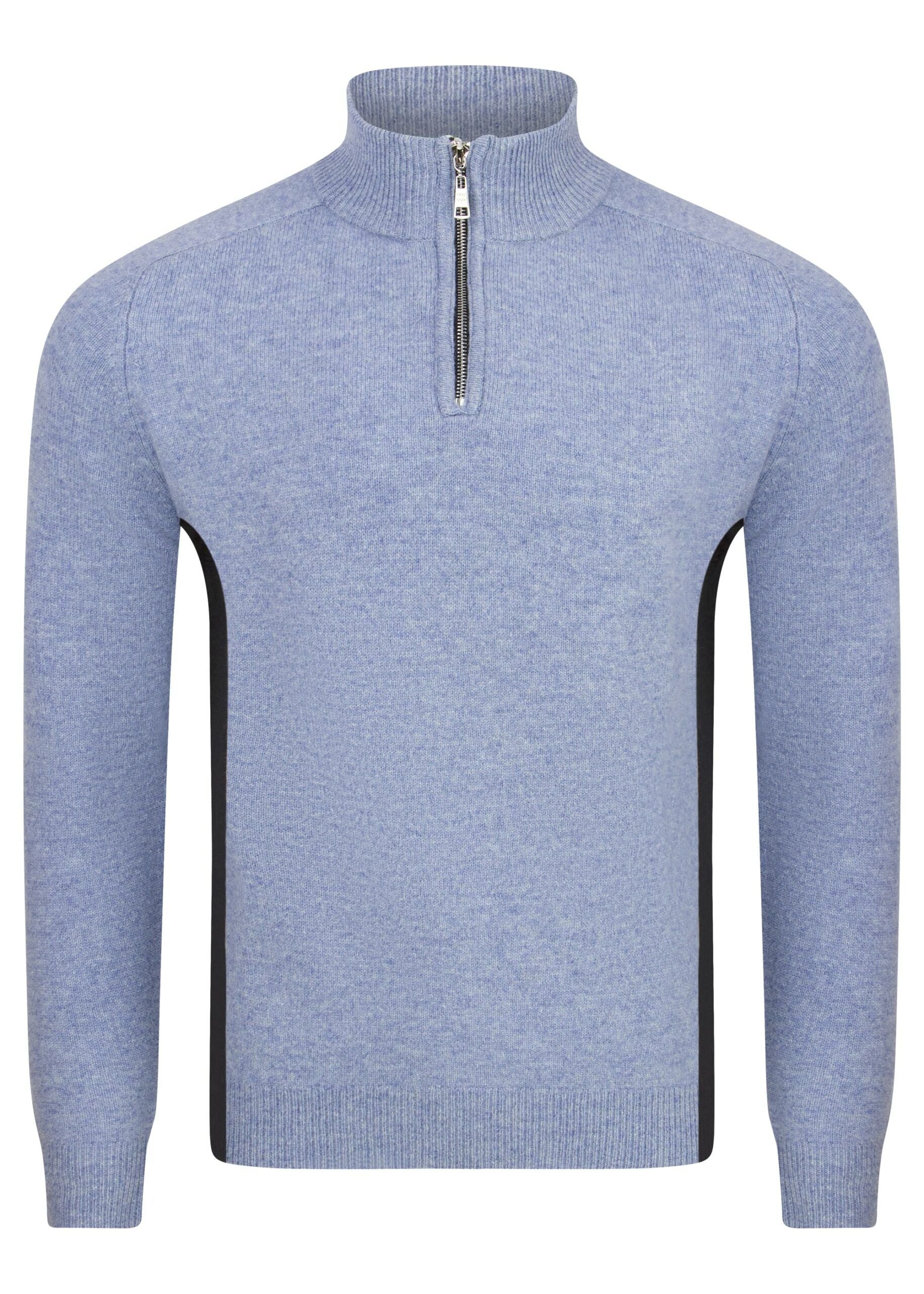 Zipper  Statement | Blau