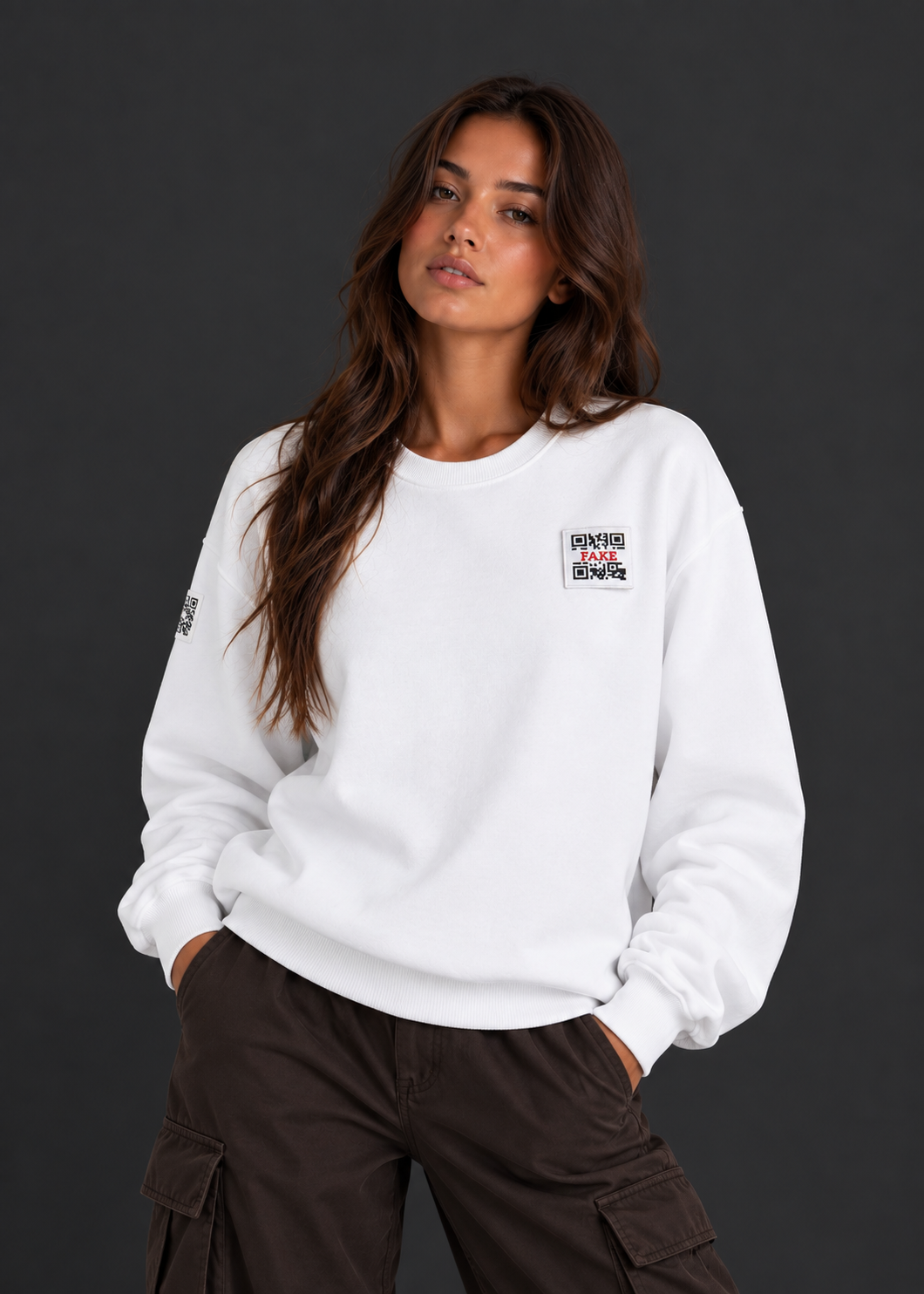 Statement Sweatshirt | White