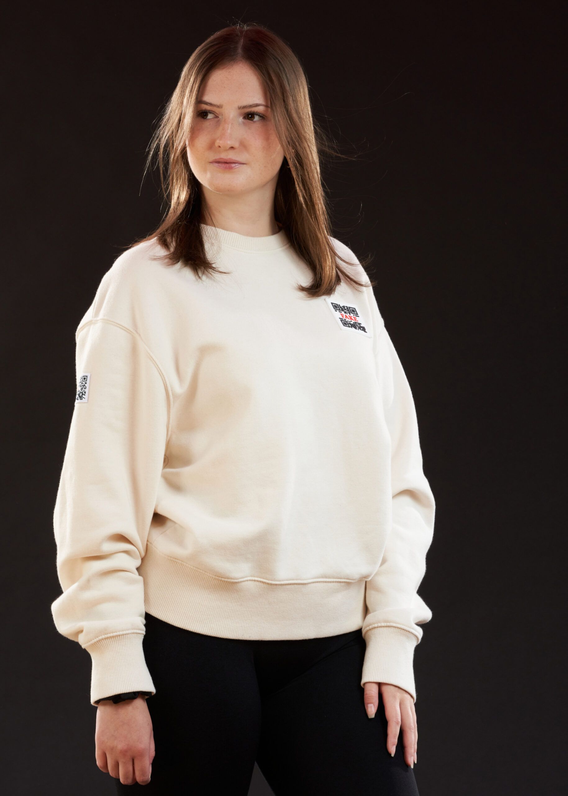 Sweatshirt Statement | Beige