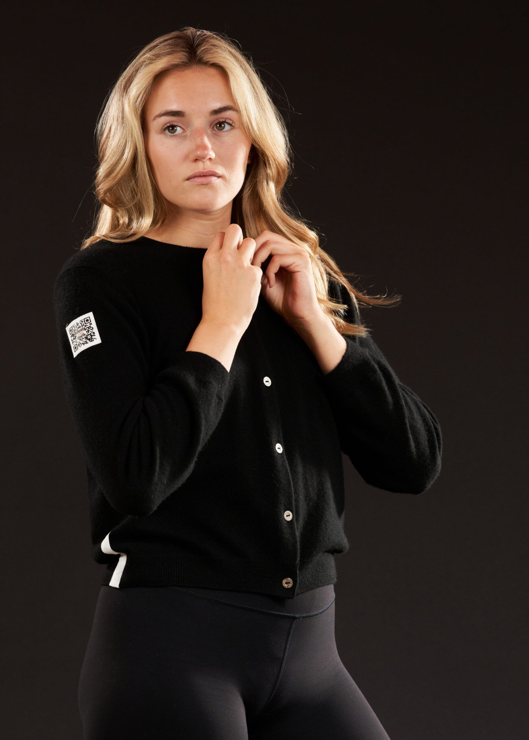 Cashmere-Jacke Statement | Schwarz