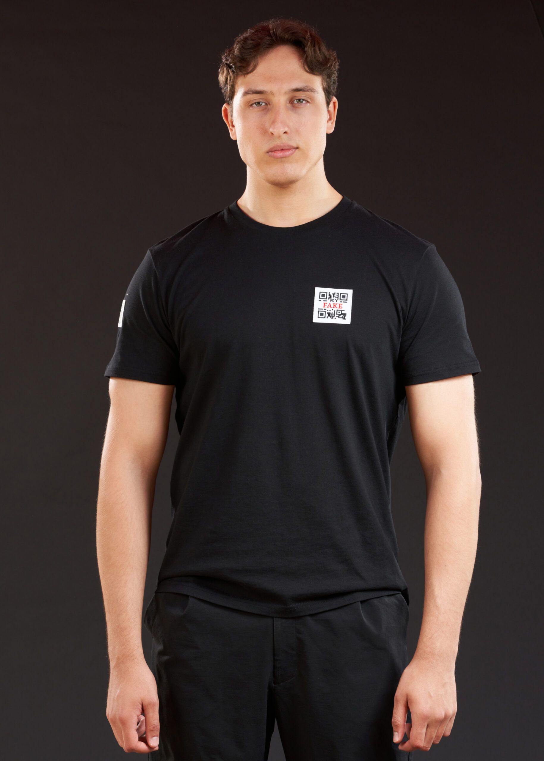 T-Shirt Statement | Schwarz