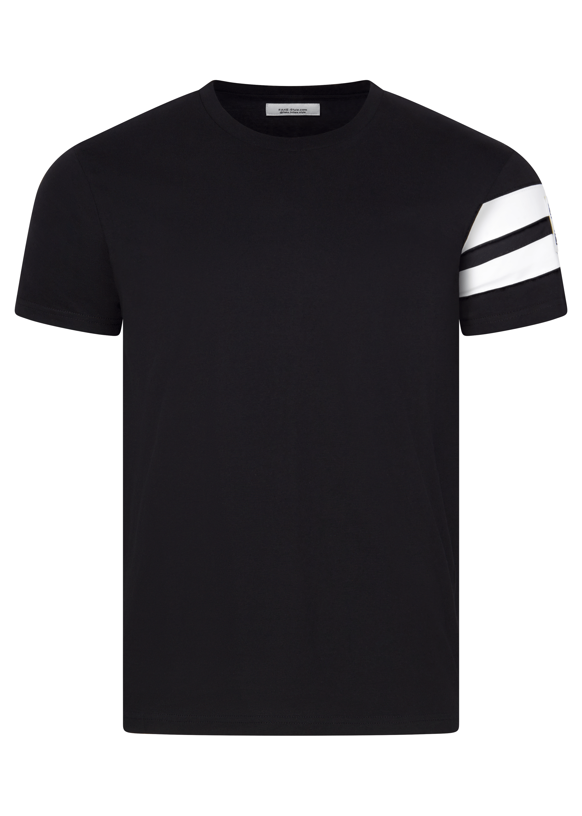 Shirt MJ Stripes | Schwarz