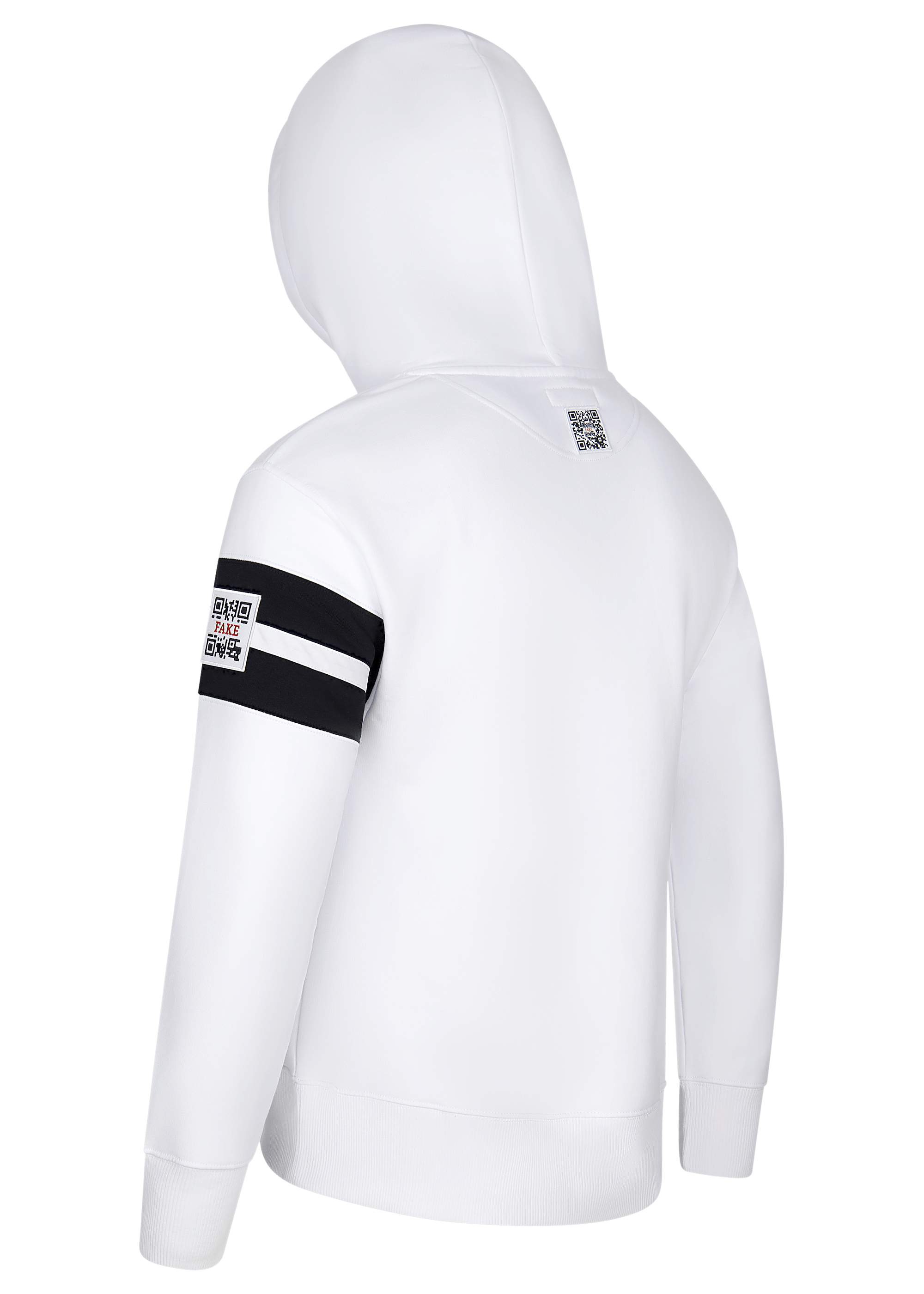 Hoodie MJ Stripes | Weiß 