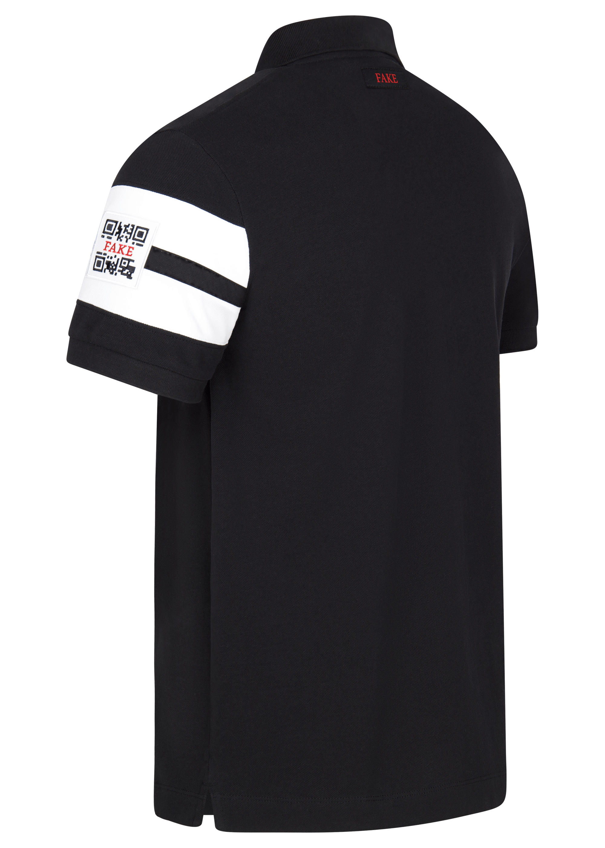 Polo-Shirt  MJ Stripes  | Schwarz