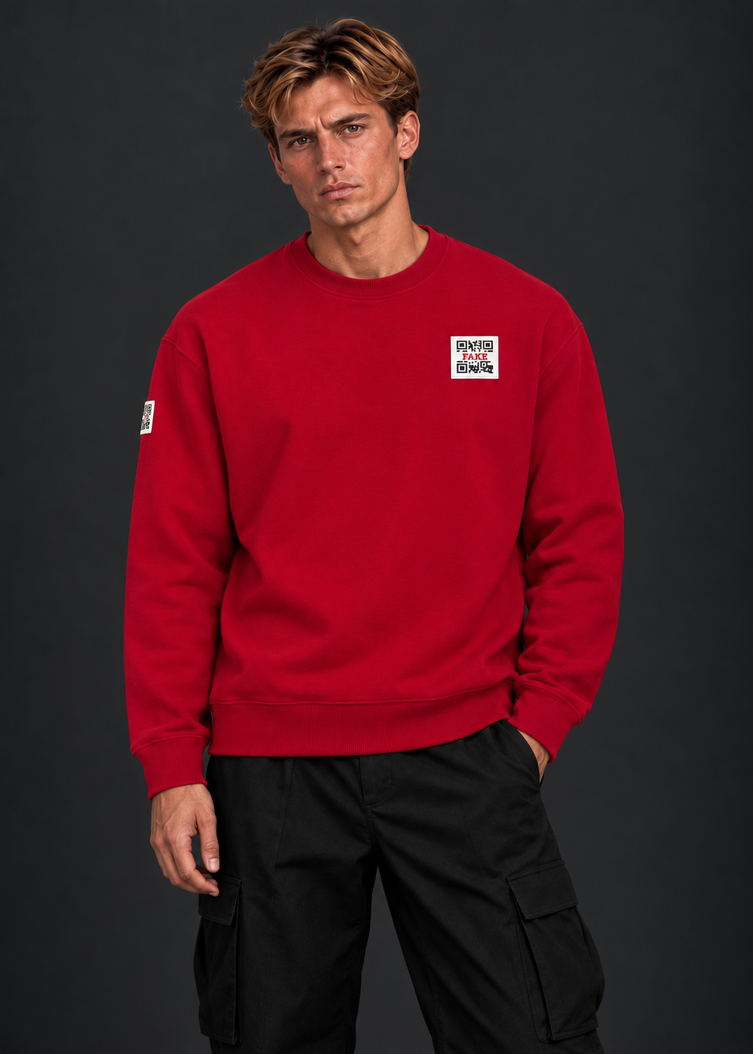Sweatshirt Statement | Rot