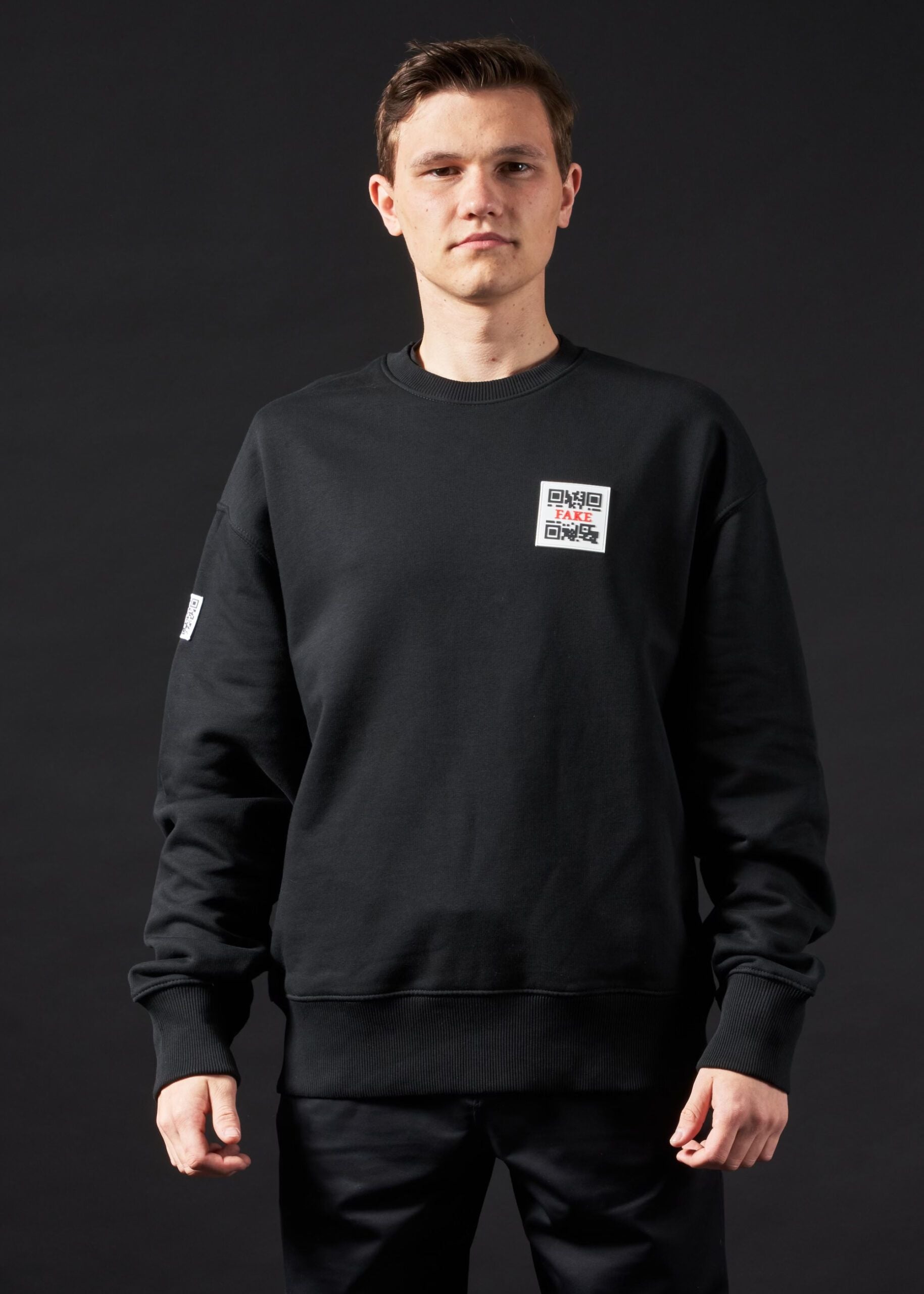 Sweatshirt Statement | Schwarz