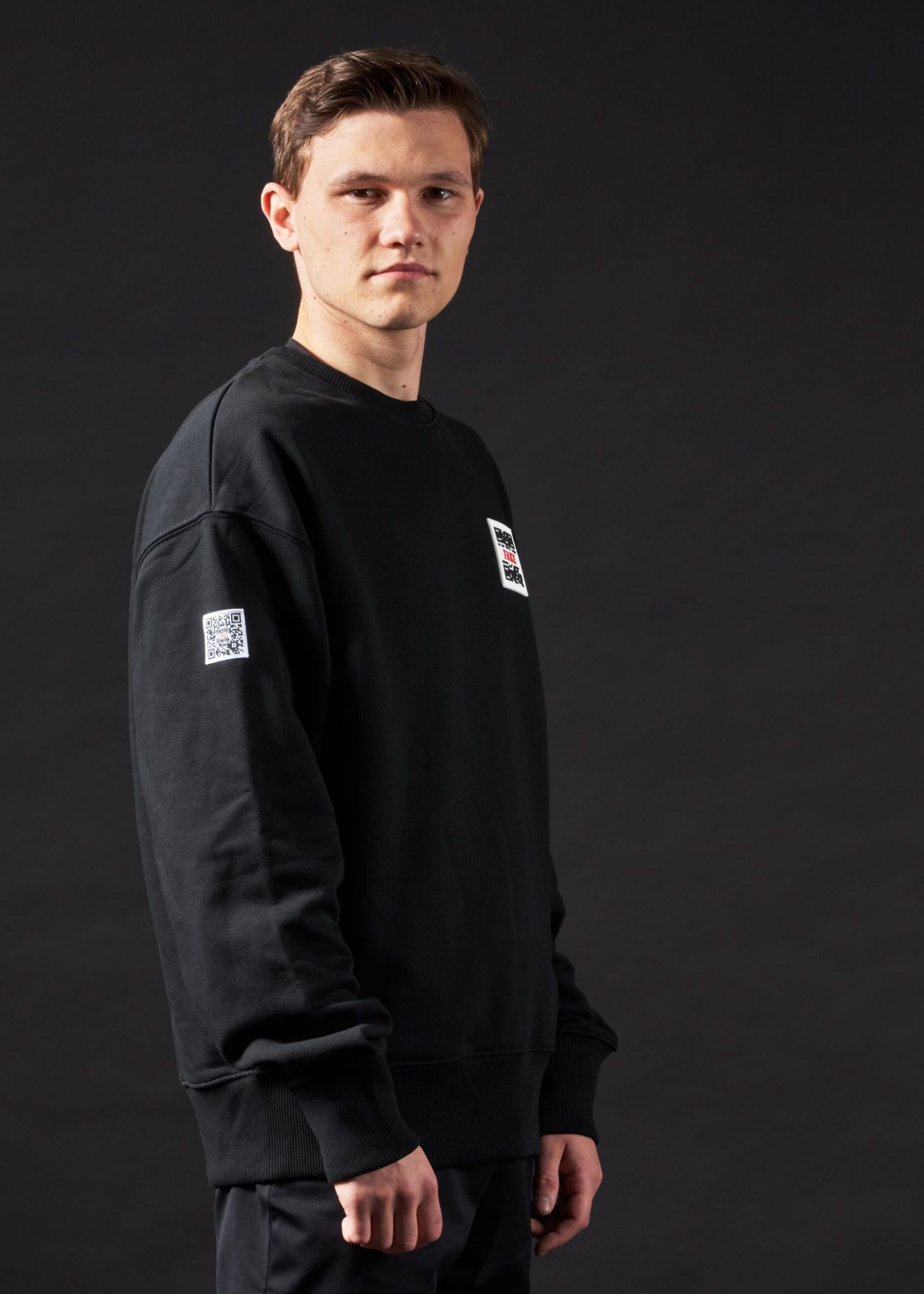 Sweatshirt Statement | Schwarz