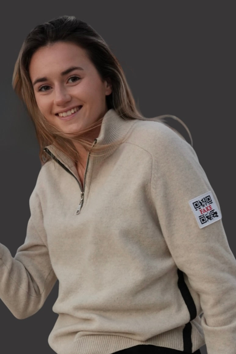 Zipper  Statement | Natural