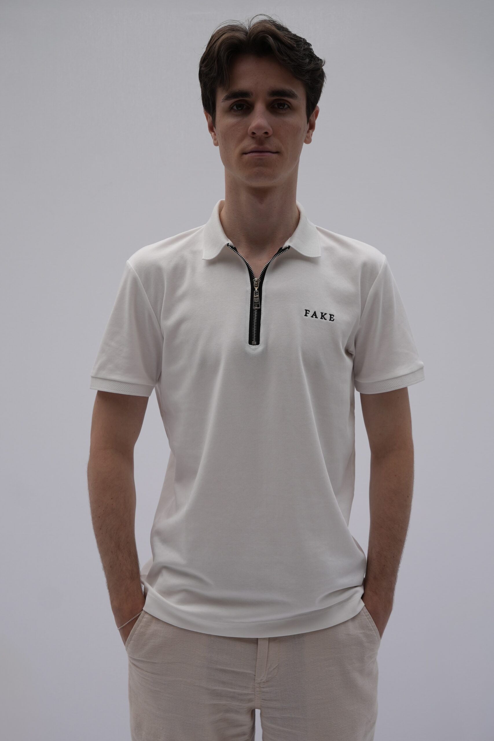 Polo-Shirt | Classic | Weiß